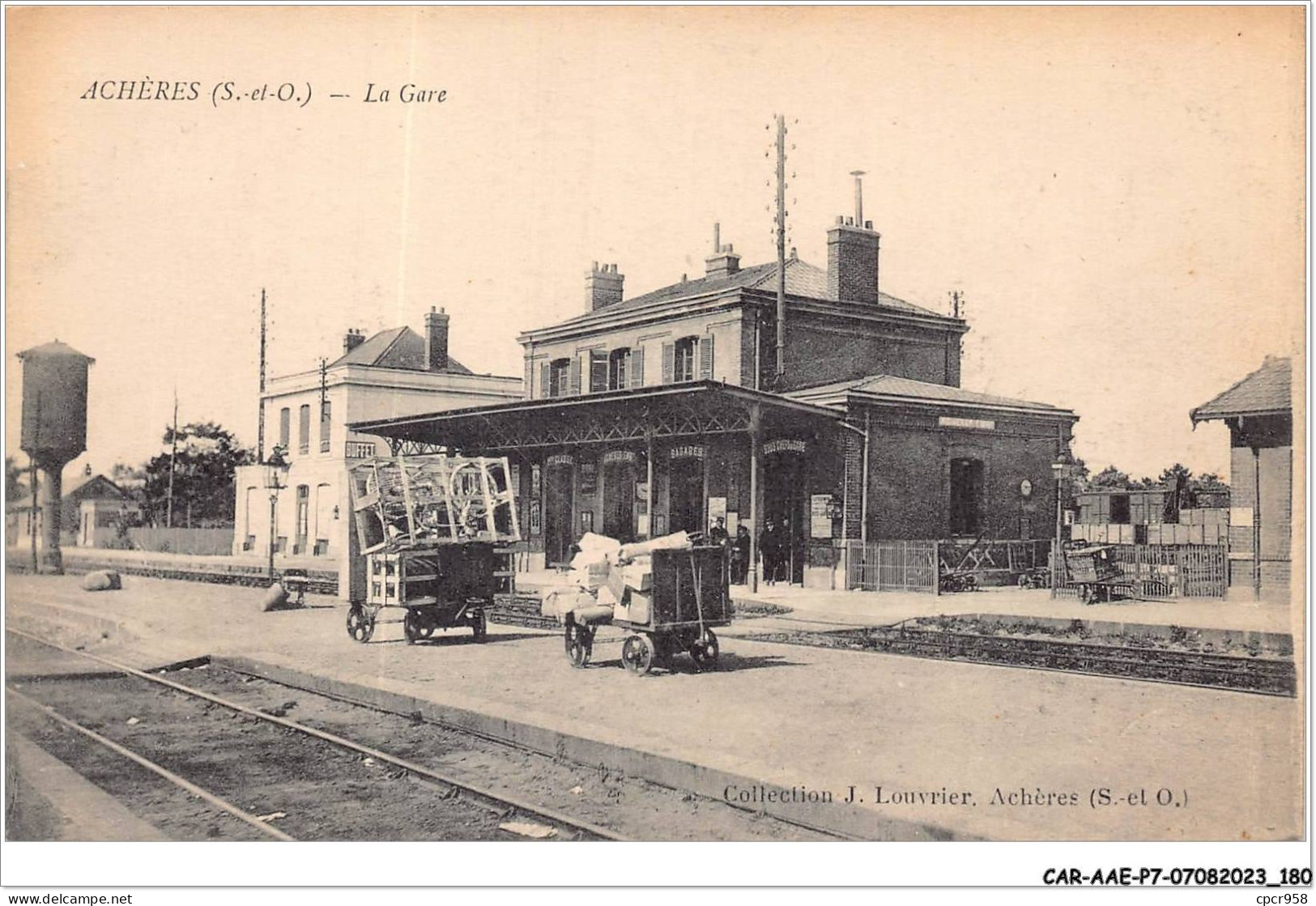 CAR-AAEP7-78-0711 - ACHERES - La Gare  - Acheres