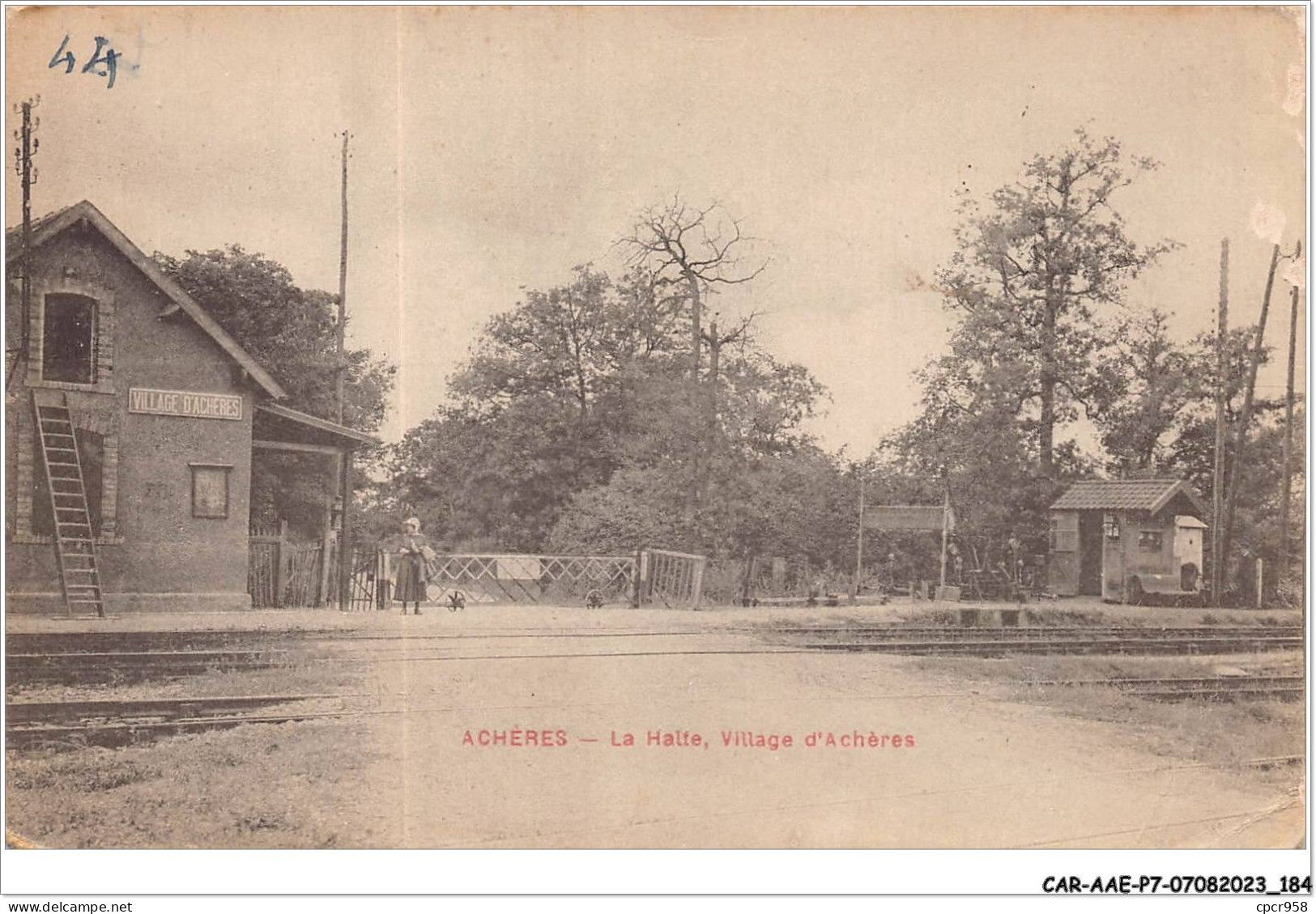 CAR-AAEP7-78-0713 - ACHERES - La Halte - Village D'archeres - Acheres