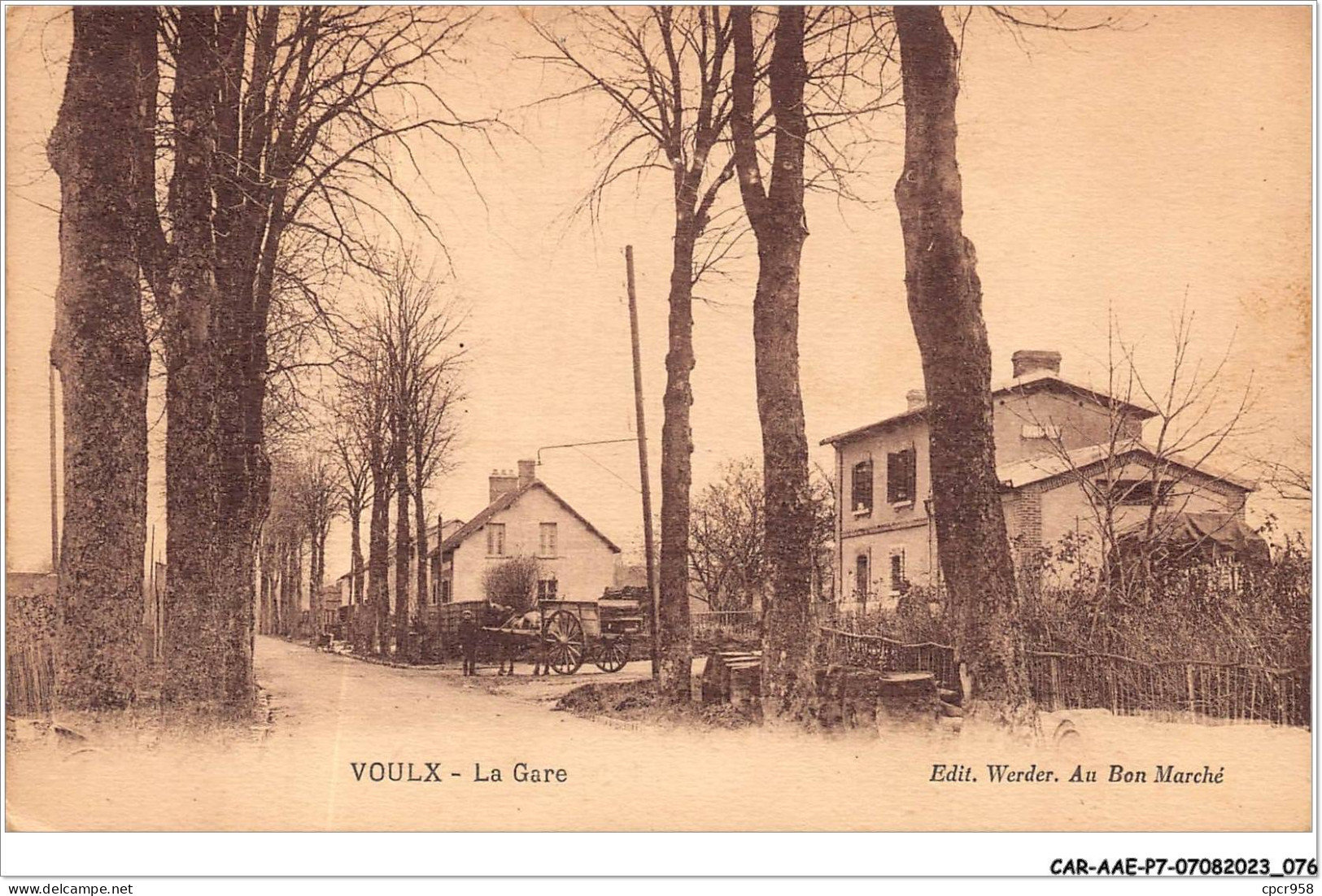 CAR-AAEP7-77-0659 - VOULX - La Gare - Sonstige & Ohne Zuordnung