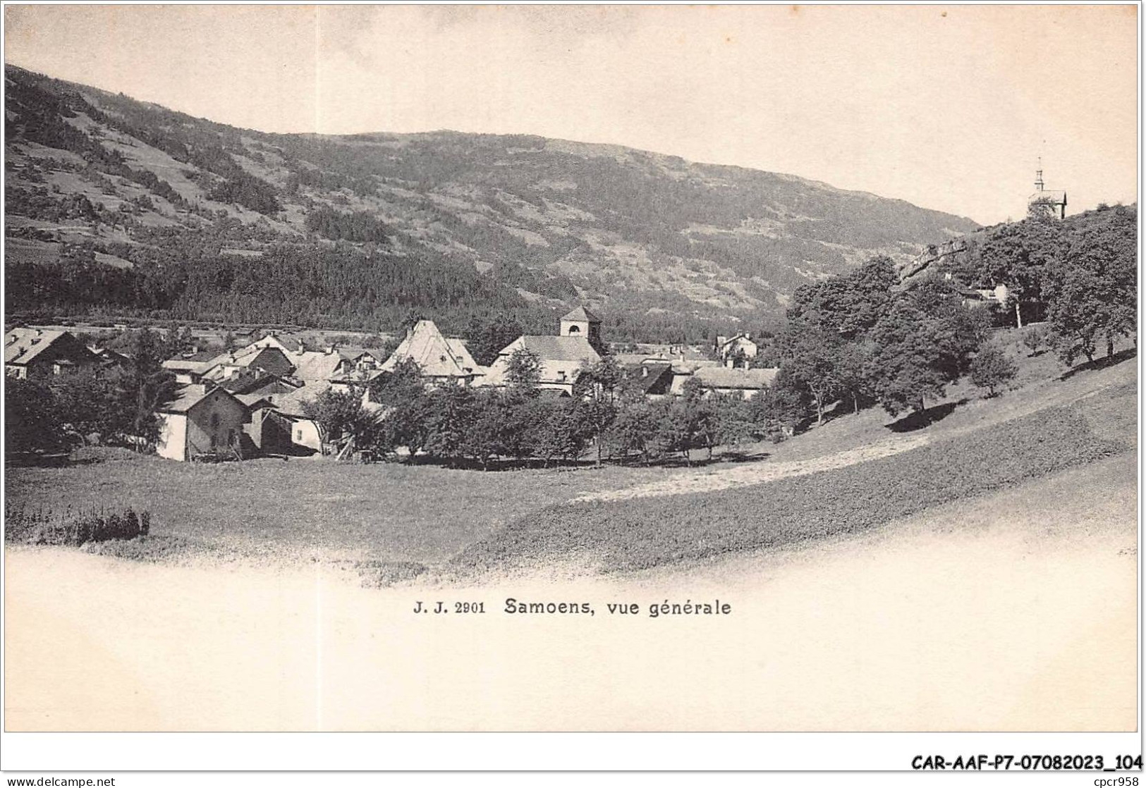 CAR-AAFP7-74-0609 - SAMOENS - Vue Générale - Samoëns