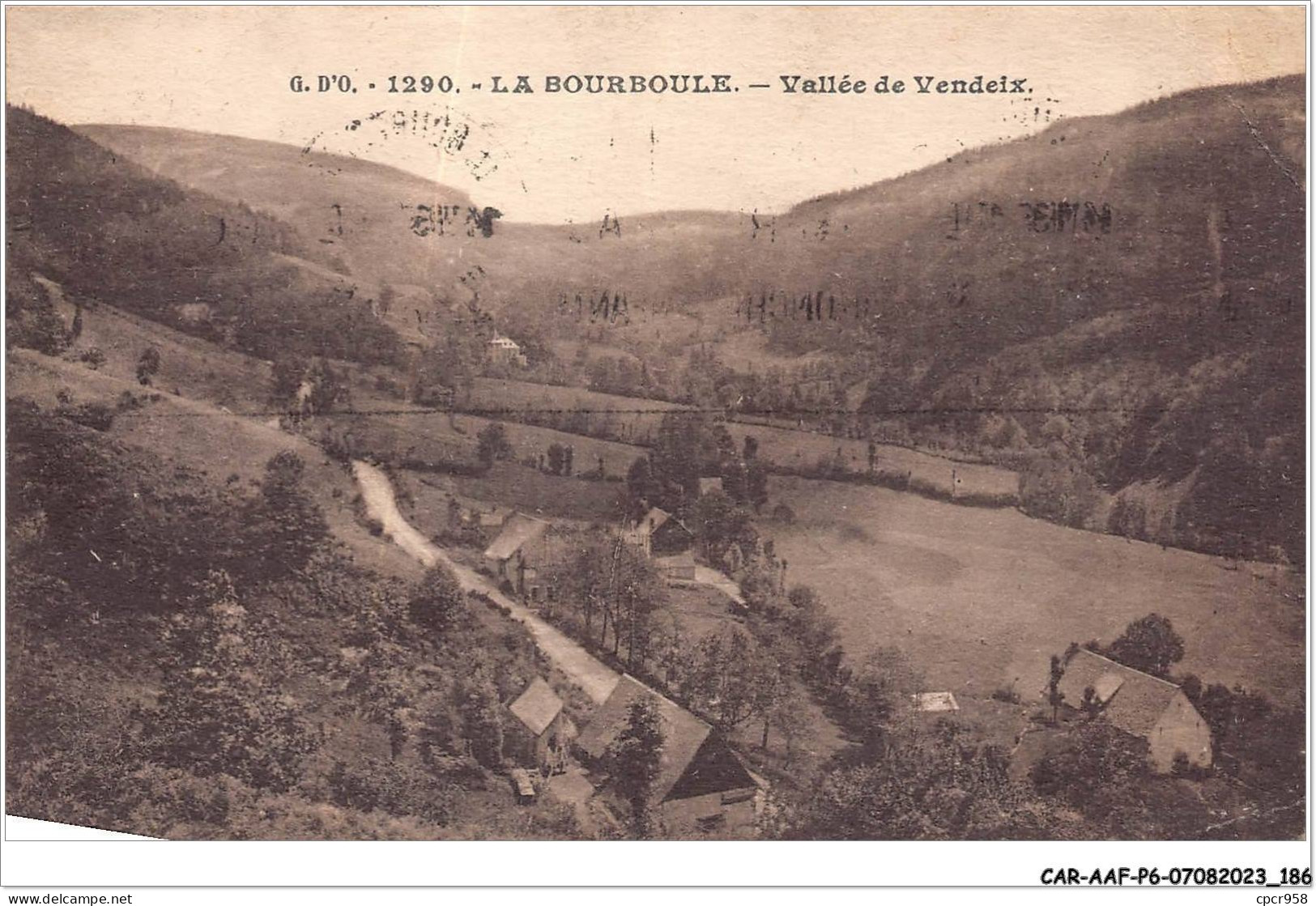 CAR-AAFP6-63-0552 - LA BOURBOULE - Vallée De Vendeix - La Bourboule