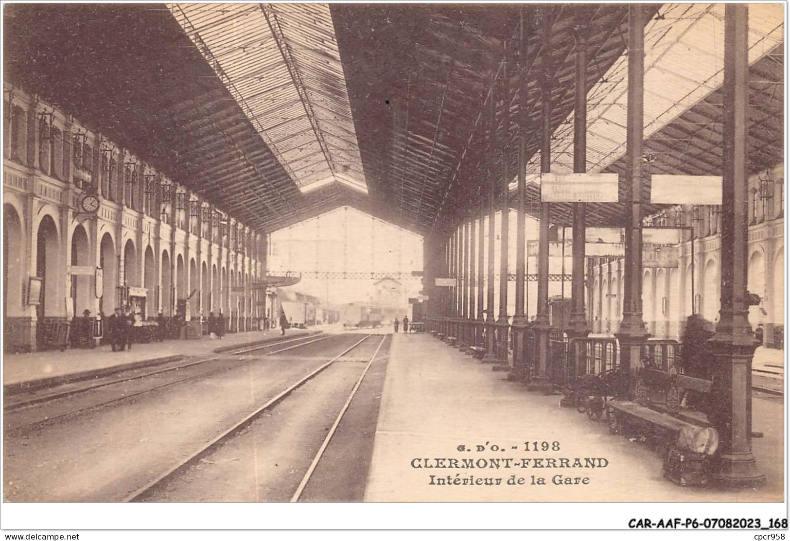 CAR-AAFP6-63-0543 - CLERMONT-FERRAND - Intérieur De La Gare - Clermont Ferrand