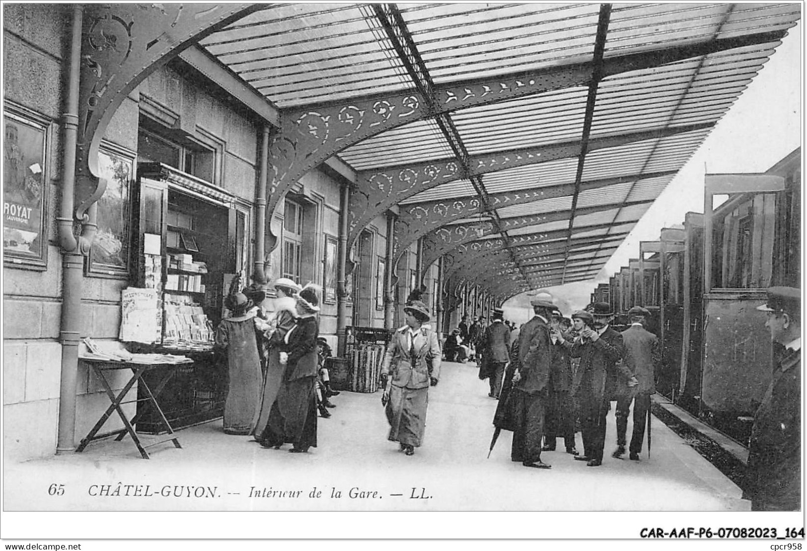 CAR-AAFP6-63-0541 - CHATEL-GUYON - Intérieur De La Gare - Châtel-Guyon