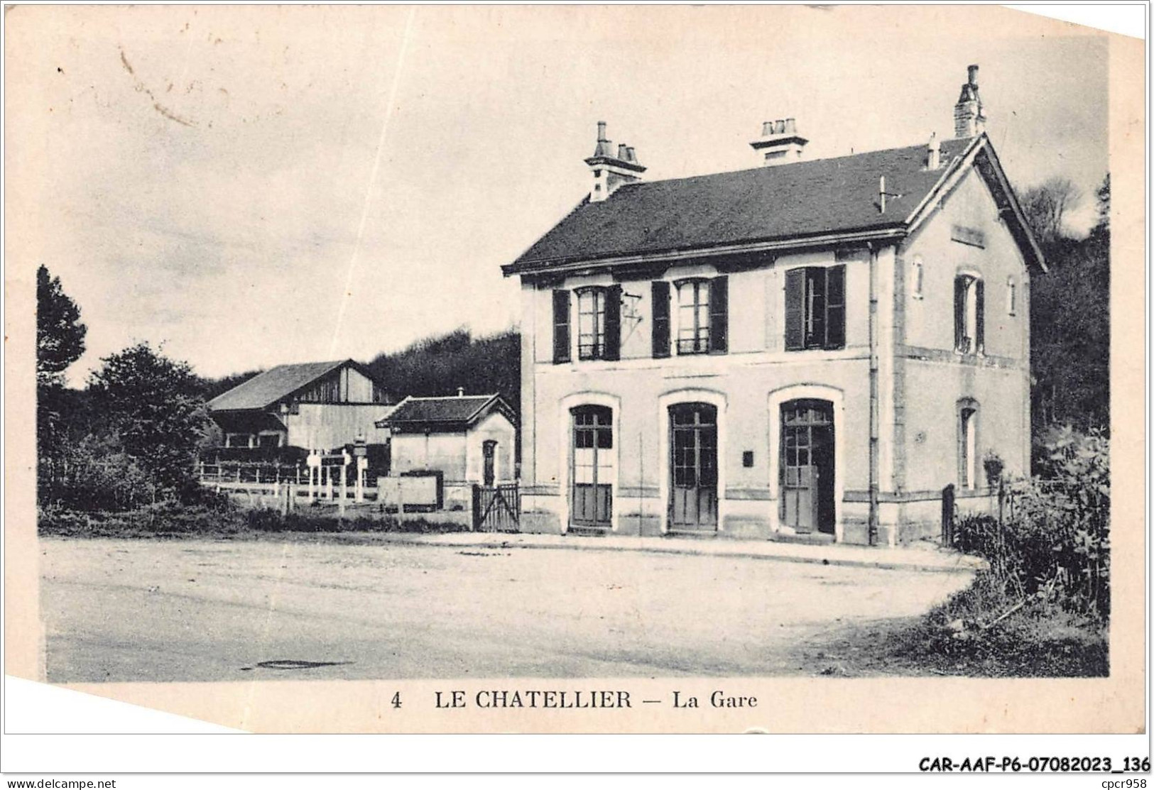 CAR-AAFP6-61-0527 - LE CHATELLIER - La Gare - Other & Unclassified