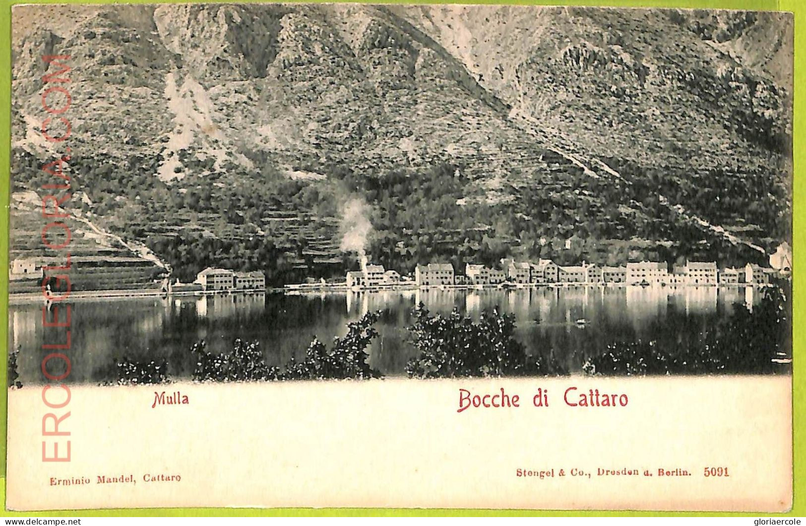 Ae9718 -  MONTENEGRO - VINTAGE POSTCARD - Cattaro - 1900 - Montenegro