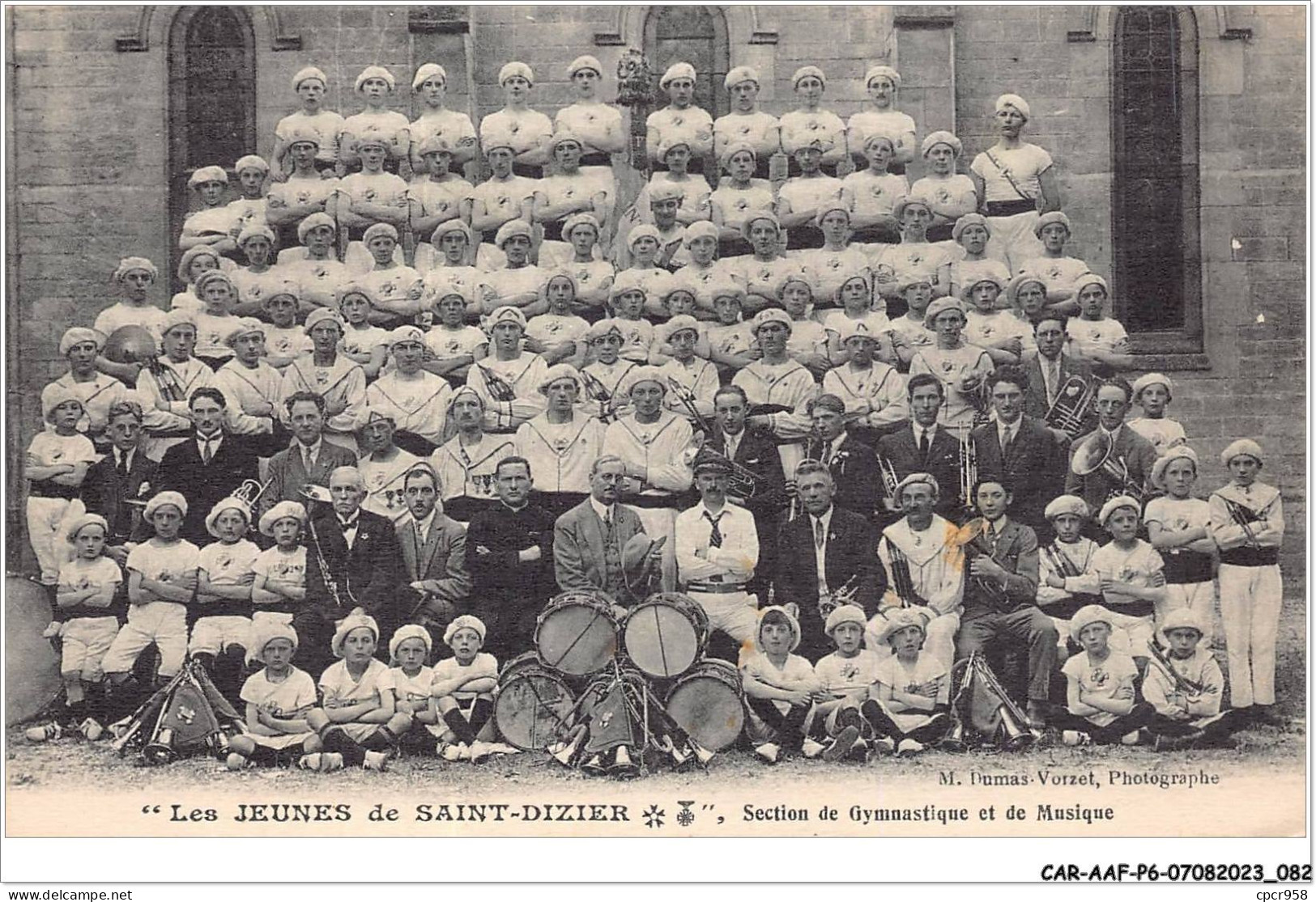 CAR-AAFP6-52-0500 - Les Jeunes De SAINT-DIZIER - Section De Gymnastique Et De Musique - Saint Dizier