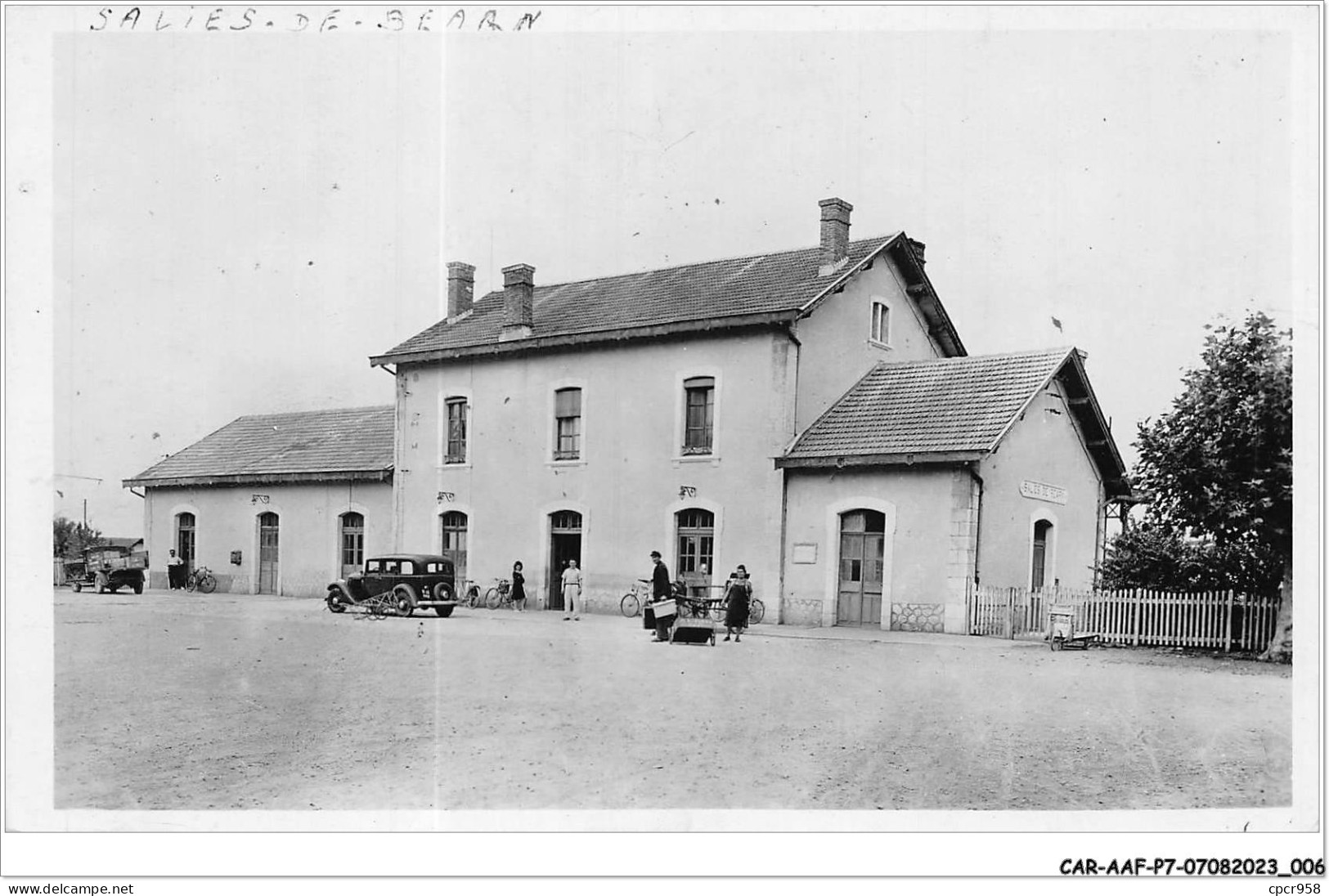 CAR-AAFP7-64-0560 - SALIES-DE-BEARN - La Gare - Salies De Bearn