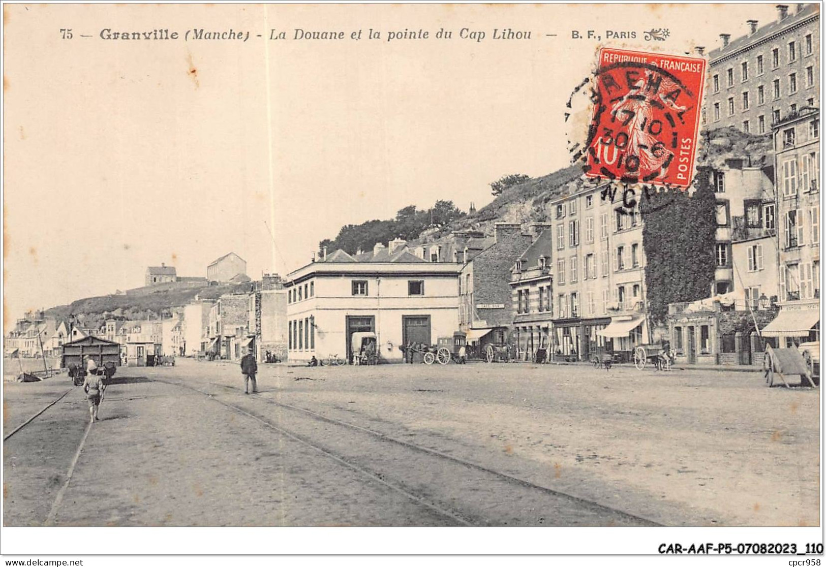 CAR-AAFP5-50-0426 - GRANVILLE - La Douane Et La Pointe Du Cap Lihou - Granville