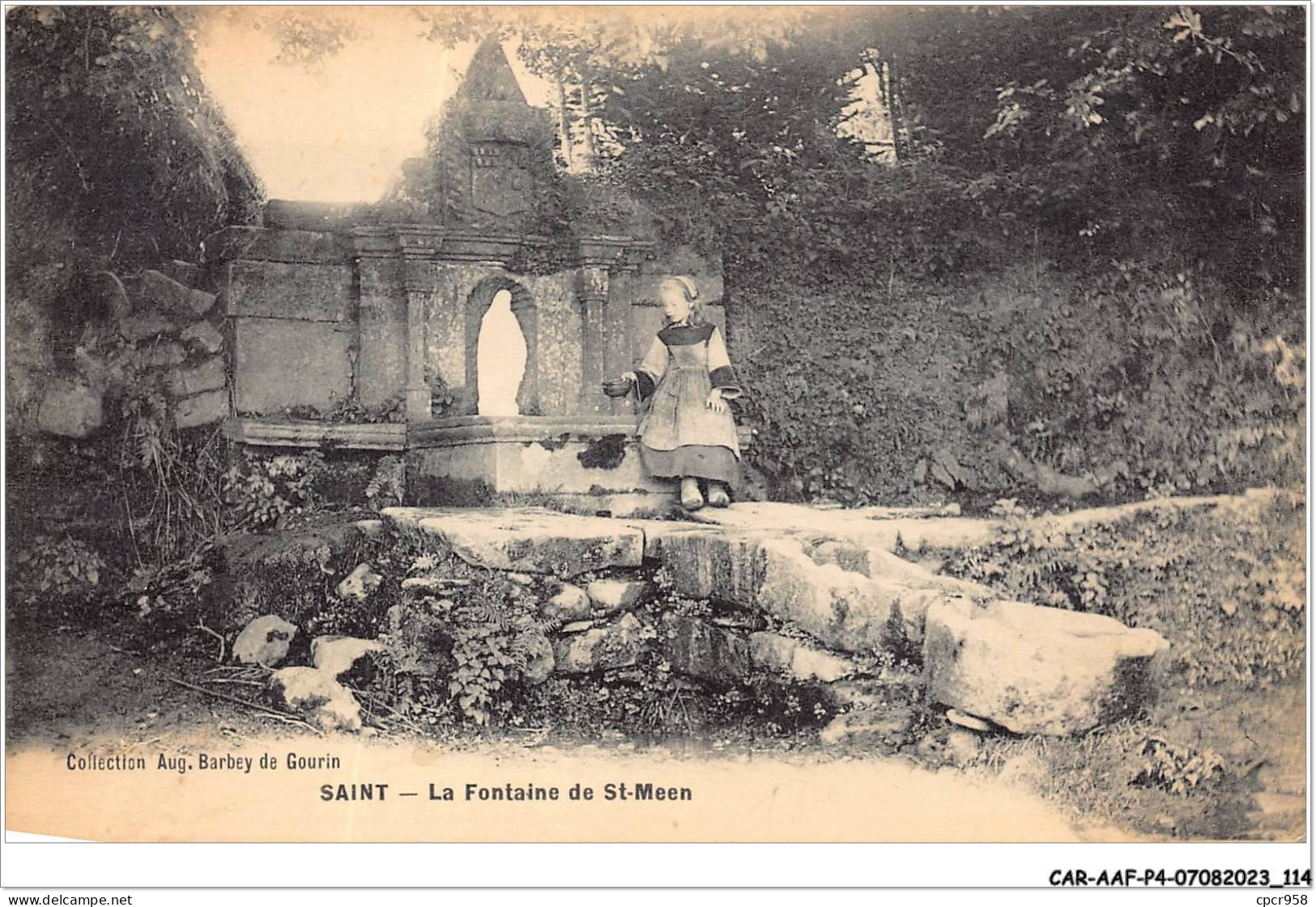 CAR-AAFP4-35-0332 - SAINT - La Fontaine De Saint-meen - Sonstige & Ohne Zuordnung