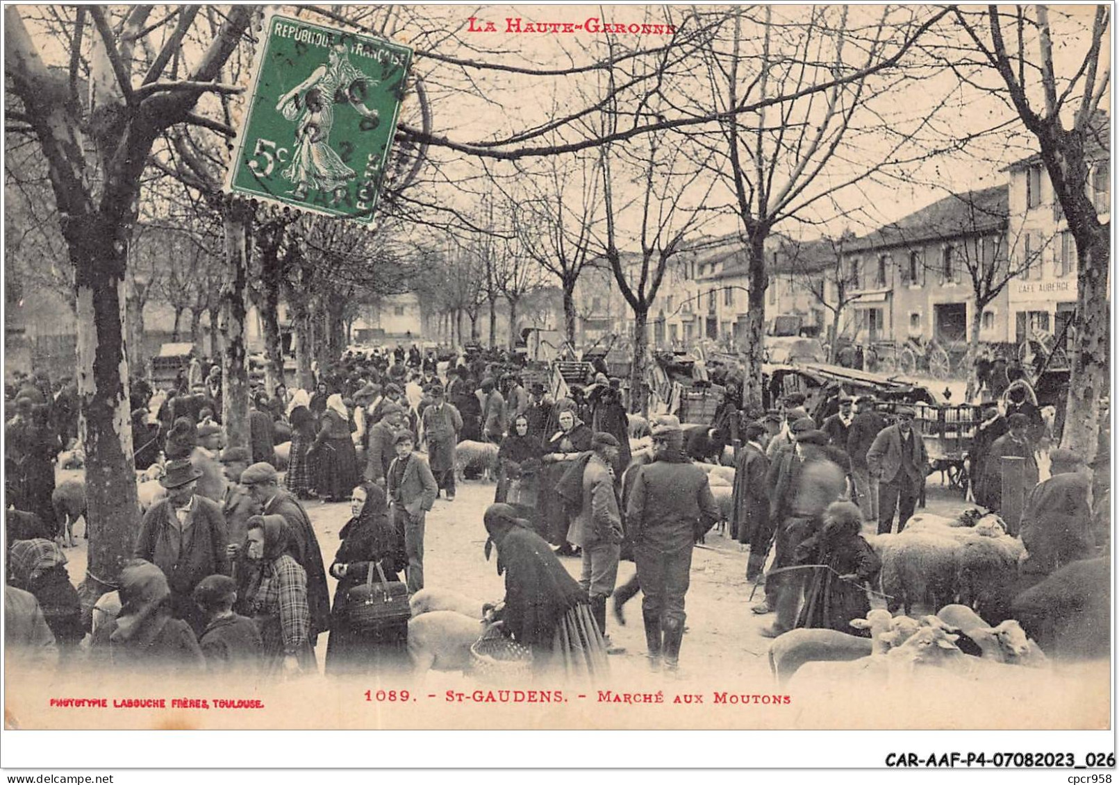 CAR-AAFP4-31-0288 - SAINT-GAUDENS - Marché Aux Moutons - Agriculture - Saint Gaudens