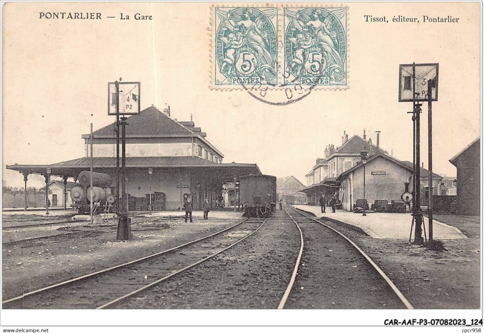 CAR-AAFP3-25-0251 - PONTARLIER - La Gare - Pontarlier