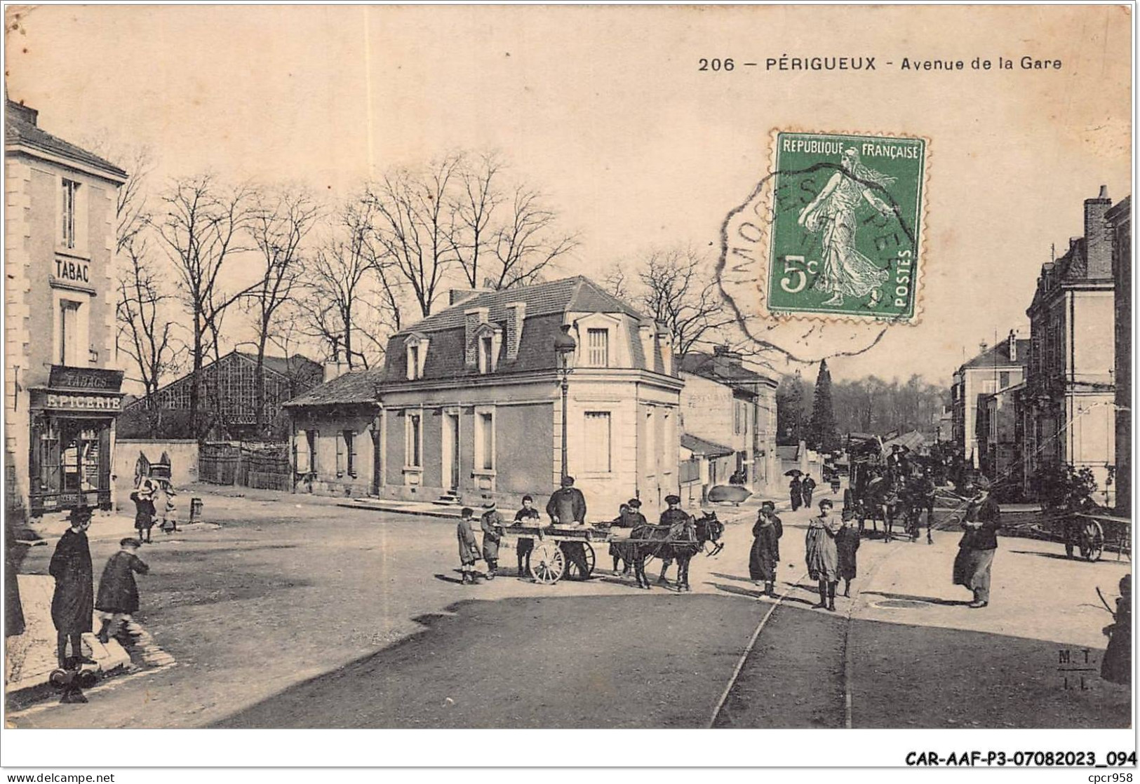 CAR-AAFP3-24-0236 - PERIGUEUX - Avenue De La Gare - Périgueux