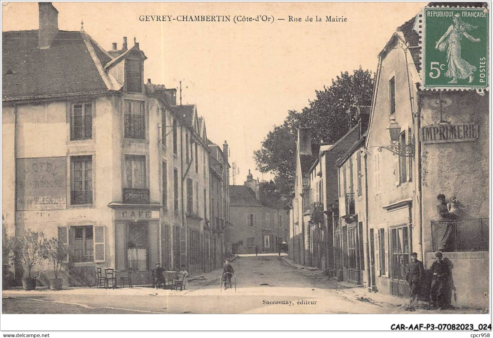 CAR-AAFP3-21-0201 - GEVREY-CHAMBERTIN - Rue De La Mairie - Gevrey Chambertin