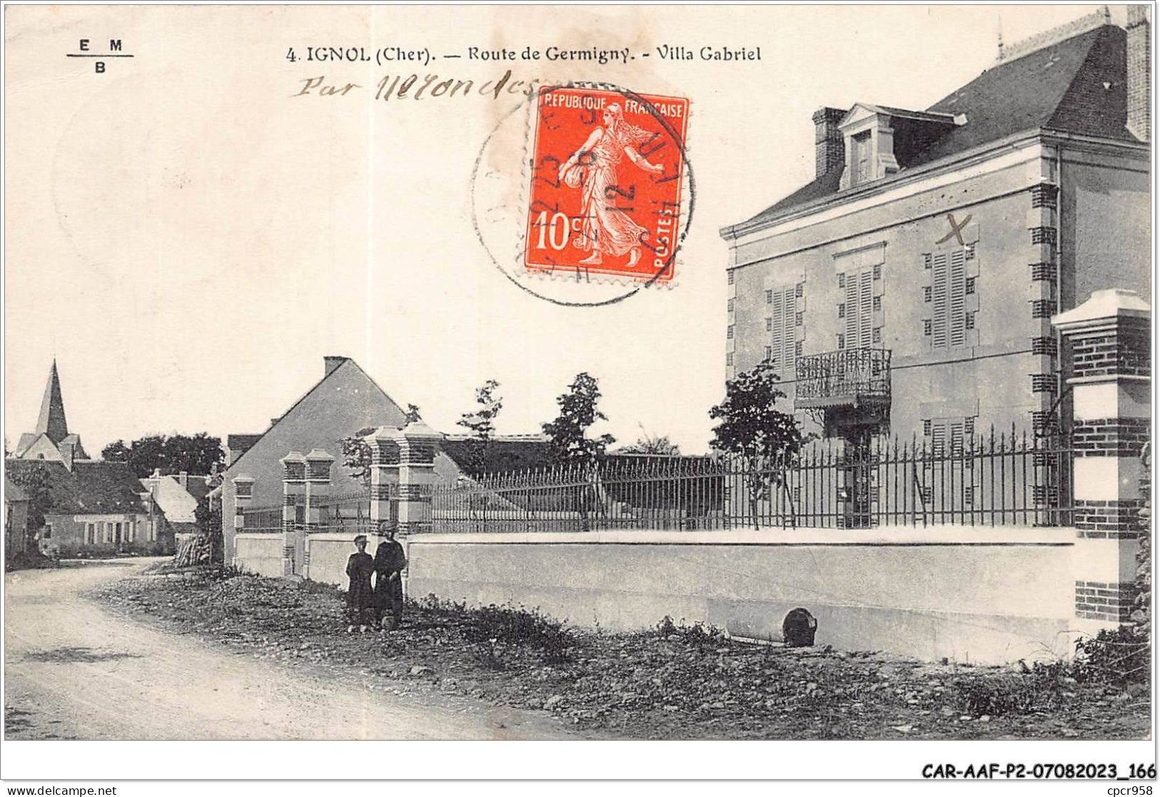 CAR-AAFP2-18-0177 - IGNOL - Route De Germigny - Villa Gabriel - Autres & Non Classés