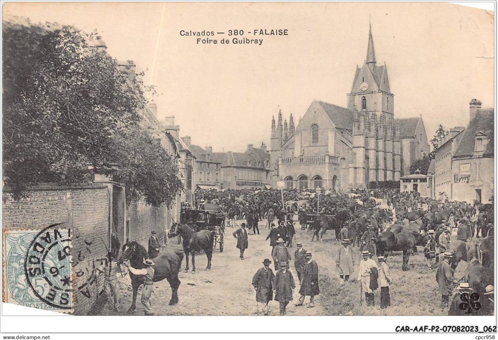 CAR-AAFP2-14-0125 - FALAISE - Foire De Guibray  - Agriculture - Falaise