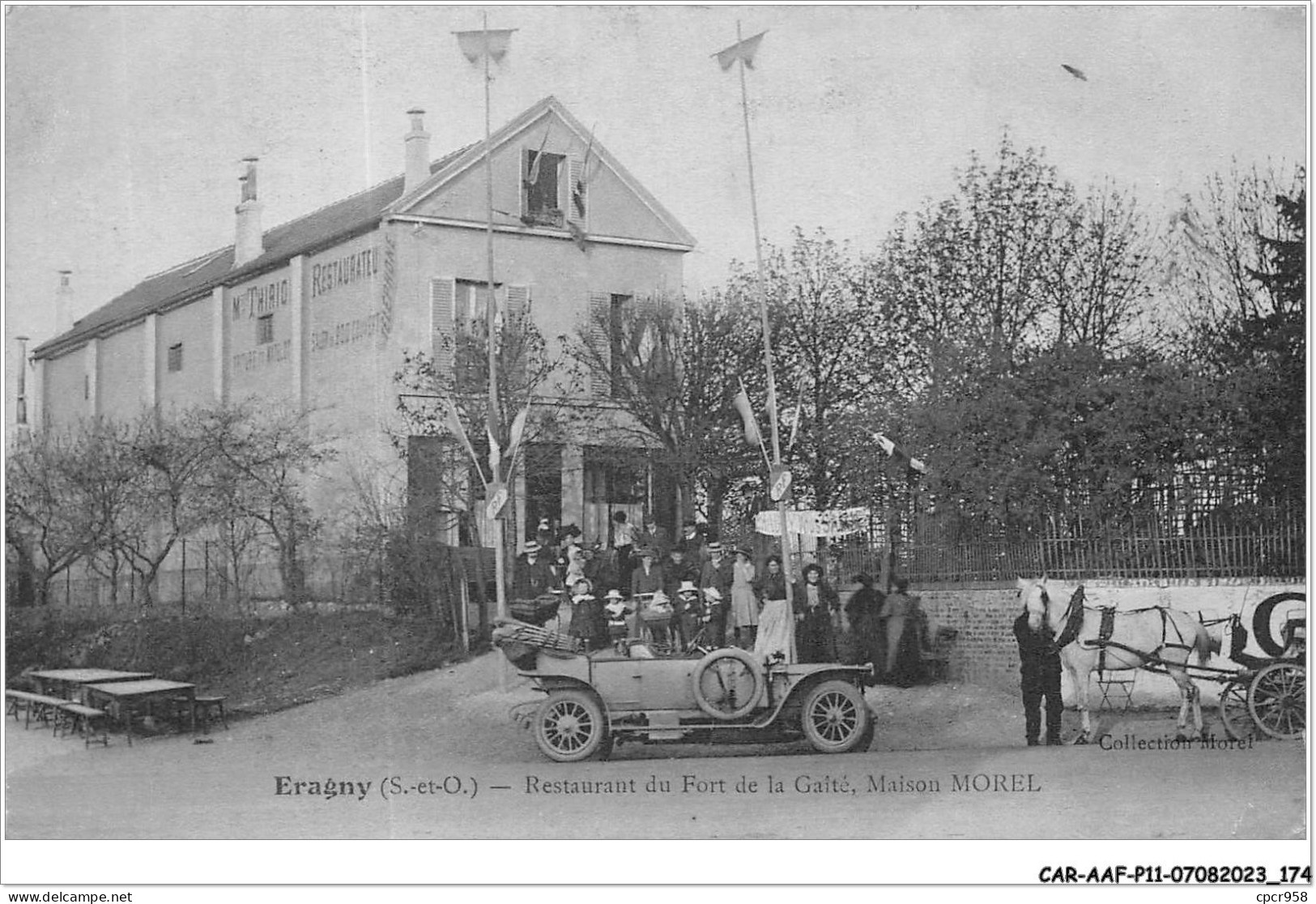 CAR-AAFP11-95-1018 - ERAGNY - Restaurant Du Fort De La Gaîté - Maison Morel - Eragny