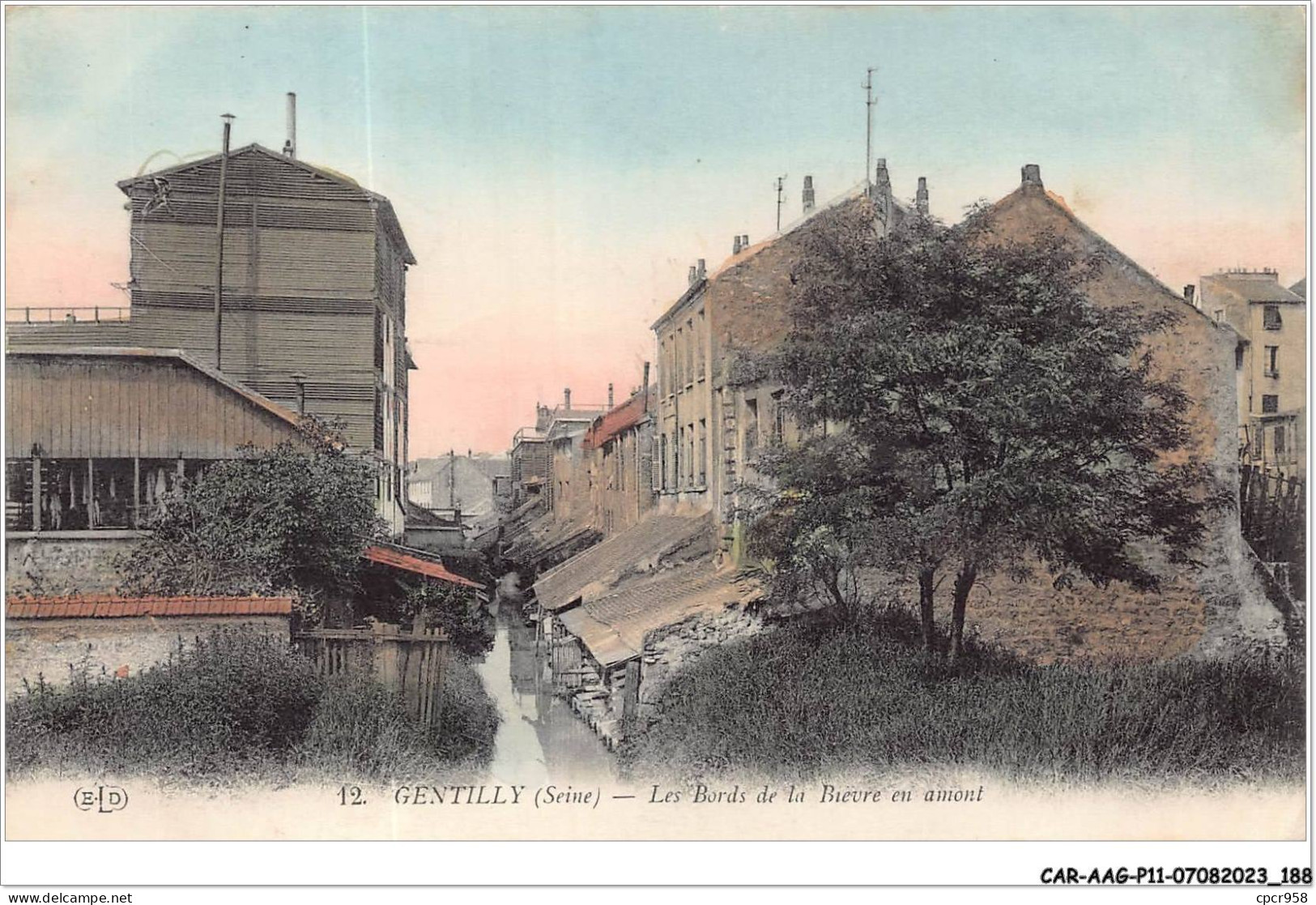 CAR-AAGP11-94-1091 - GENTILLY - Les Bords De La Bievre En Amont  - Gentilly