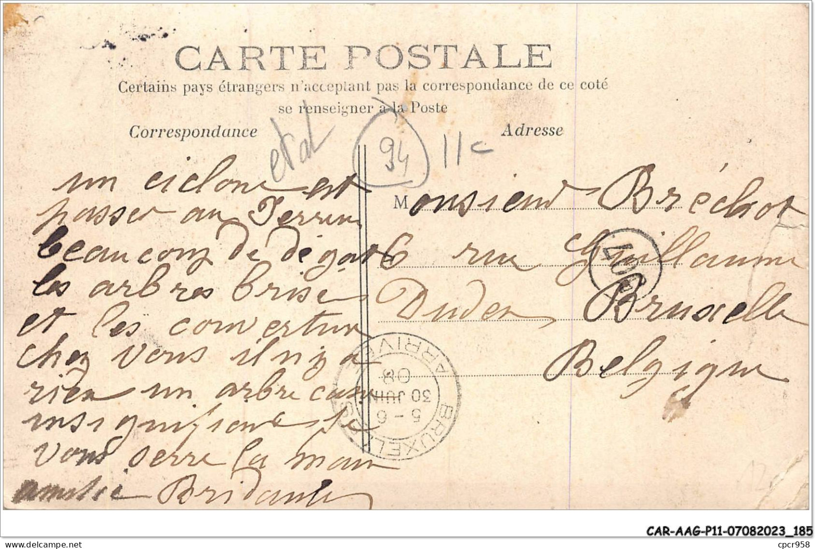 CAR-AAGP11-94-1089 - LE PERREUX - Rond Point De Plaisance - Carte Vendue En L'etat - Le Perreux Sur Marne