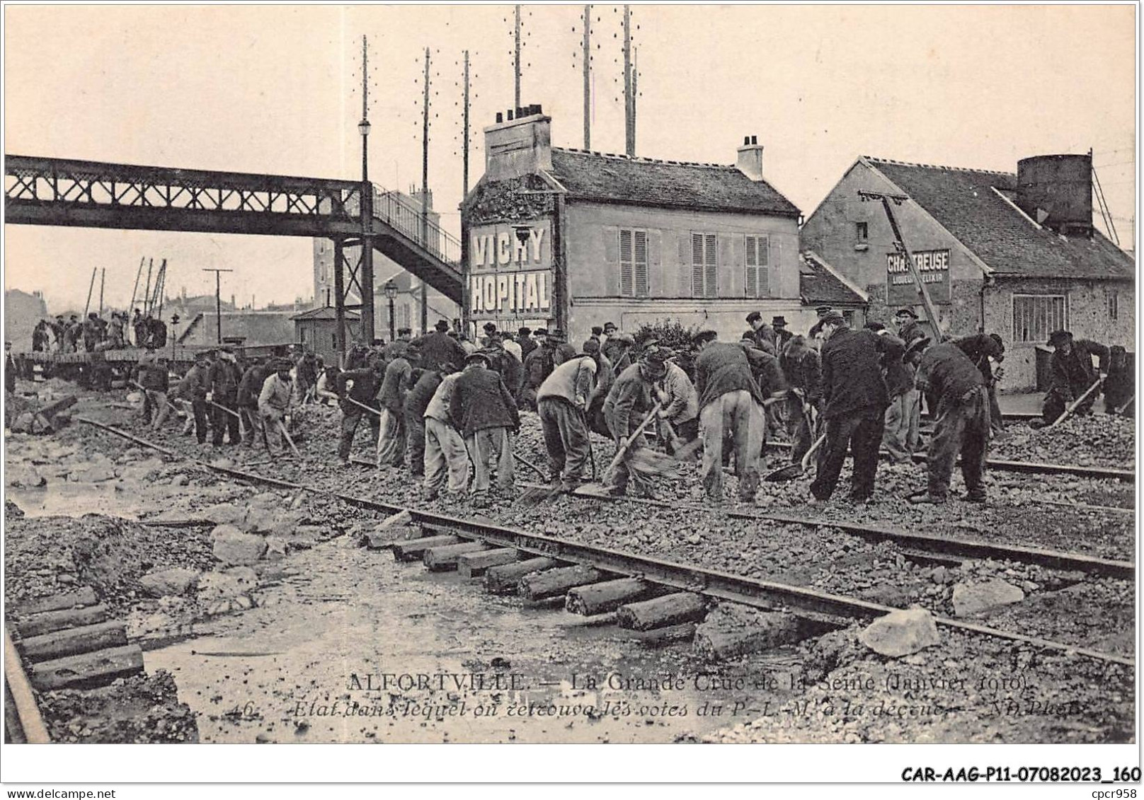 CAR-AAGP11-94-1077 - ALFORVILLE - La Grande Crue  - Alfortville