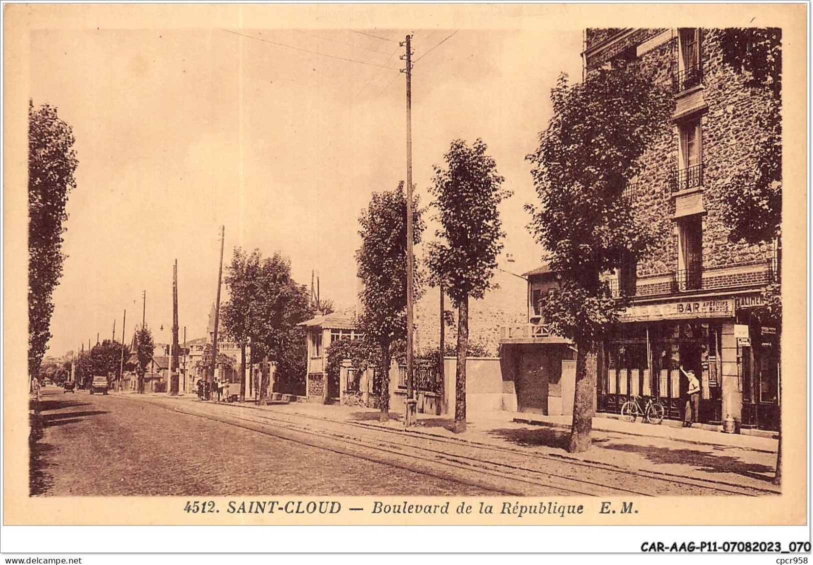 CAR-AAGP11-92-1032 - ST-CLOUD - Boulevard De La Republique  - Saint Cloud