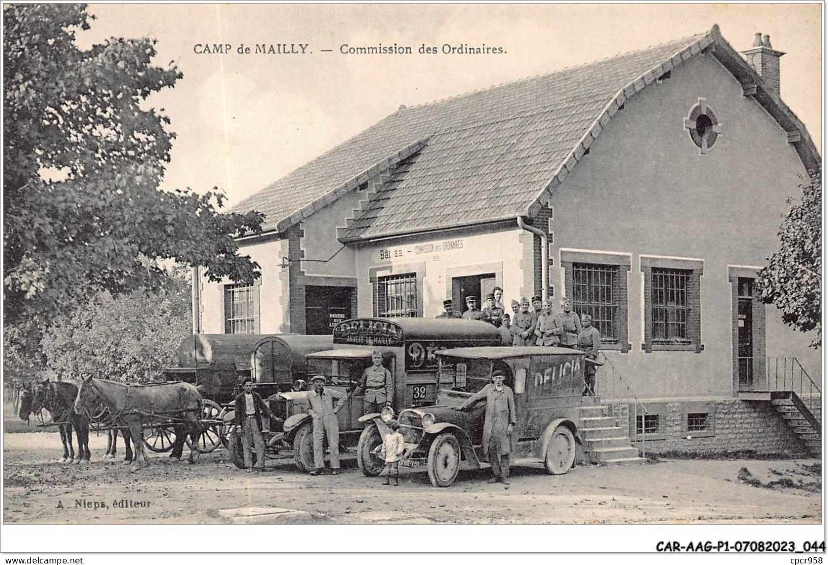 CAR-AAGP1-10-0023 - CAMPS DE MAILLY - Commission Des Ordinaires - Delicia - Mailly-le-Camp