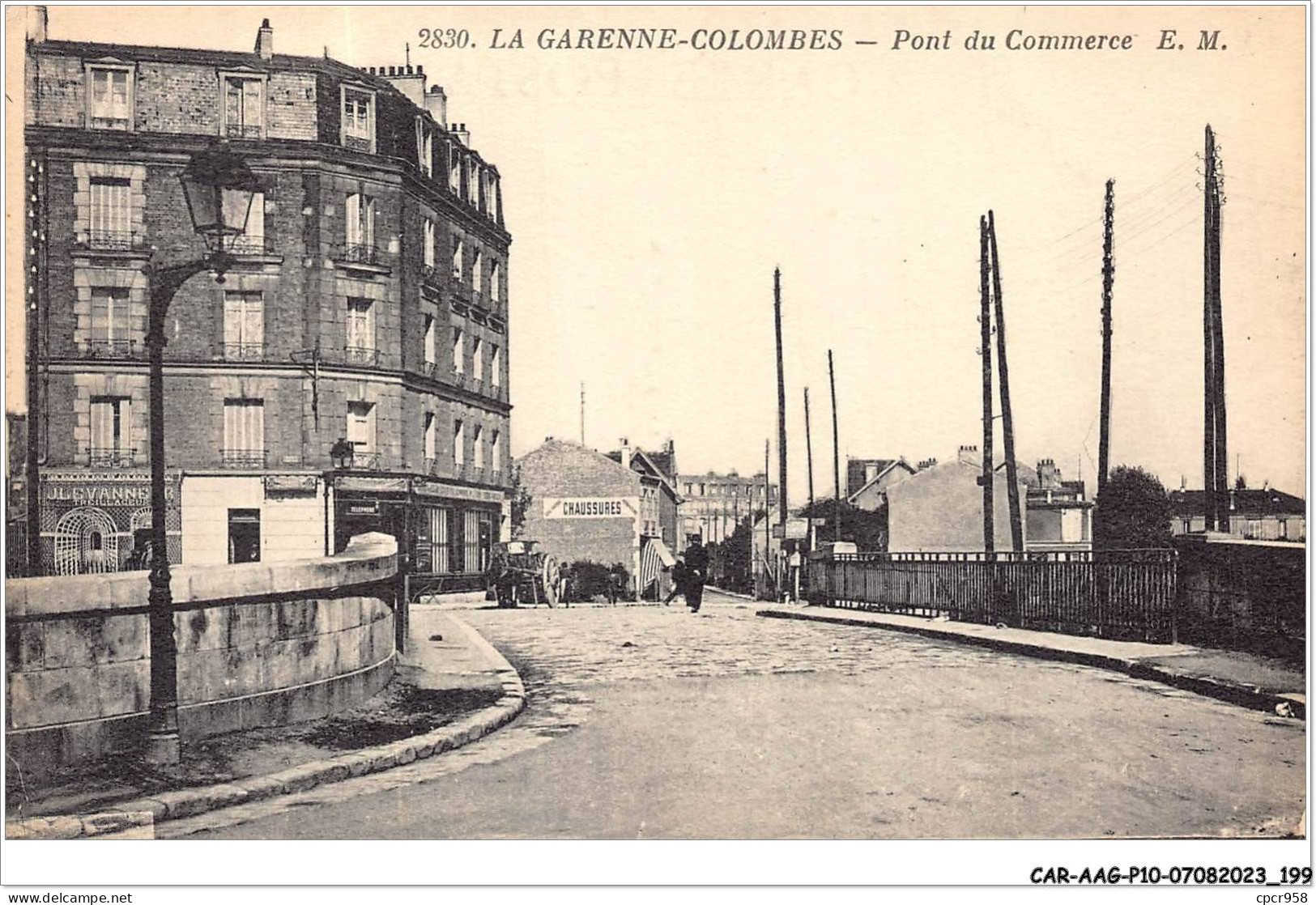 CAR-AAGP10-92-0992 - LA GARENNE-COLOMBES - Pont Du Commerce - La Garenne Colombes