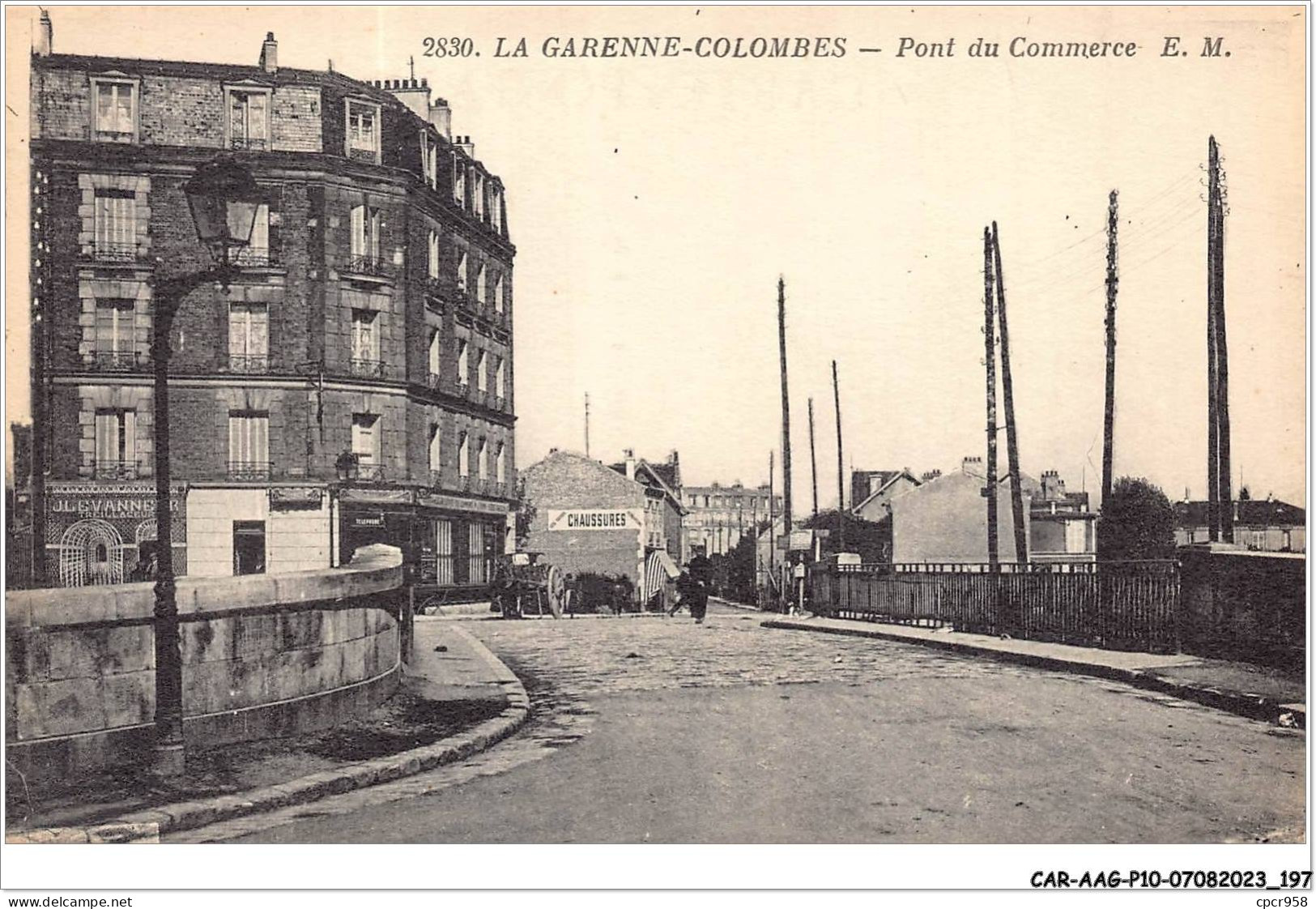 CAR-AAGP10-92-0991 - LA GARENNE-COLOMBES - Pont Du Commerce - La Garenne Colombes