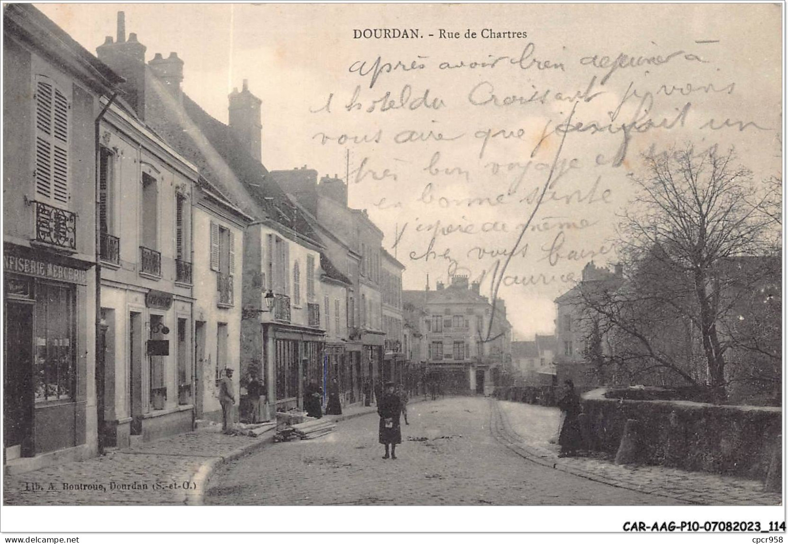 CAR-AAGP10-91-0949 - DOURDAN - Rue De Chartres - Dourdan