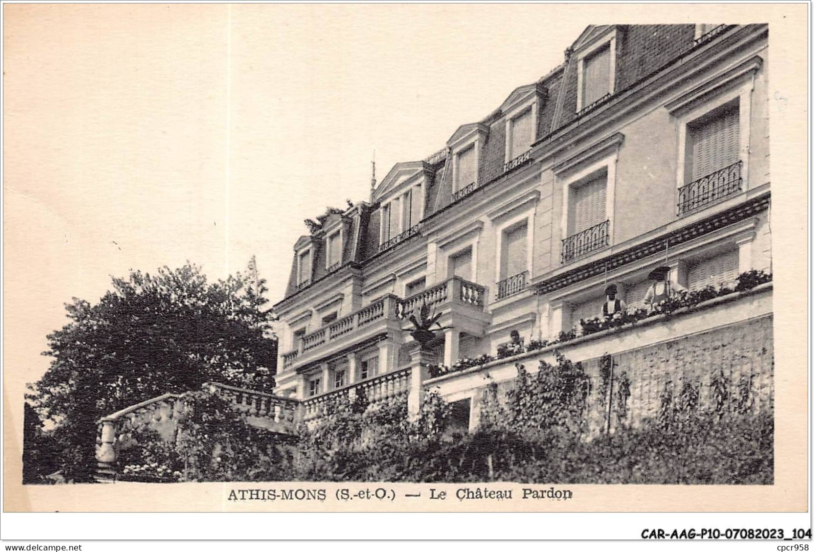 CAR-AAGP10-91-0944 - ATHIS-MONS - Le Chateau Pardon  - Athis Mons