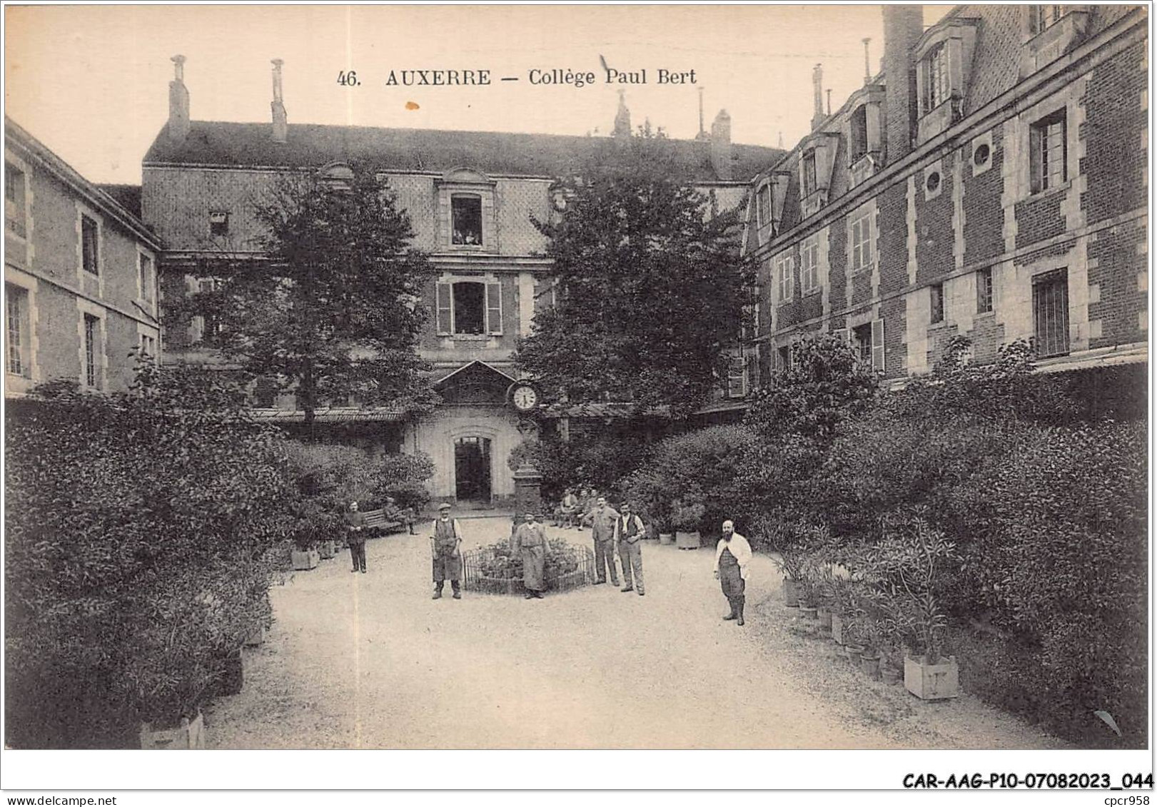 CAR-AAGP10-89-0914 - AUXERRE - College Paul Bert  - Auxerre