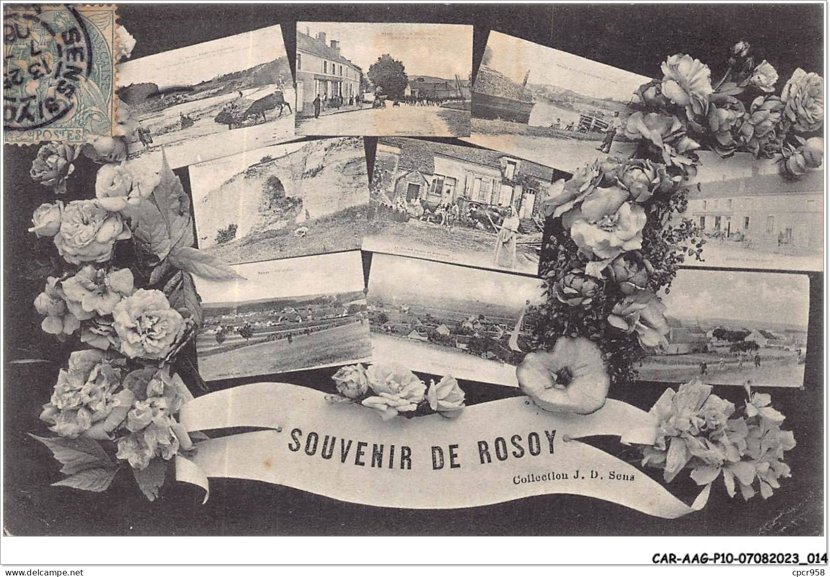 CAR-AAGP10-89-0899 - Souvenir De ROSOY - Multi-vues - Sonstige & Ohne Zuordnung