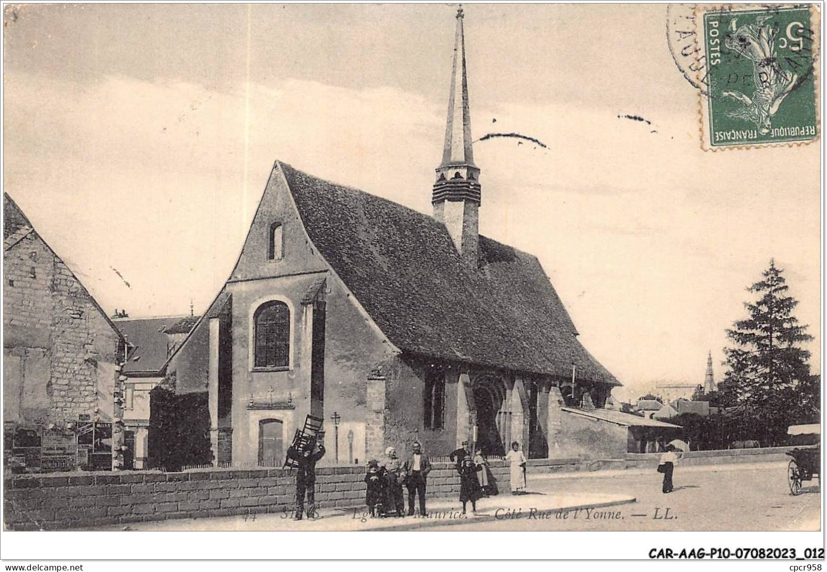 CAR-AAGP10-89-0898 - SAINT-MAURICE - Coté Rue De L'Yvonne - Autres & Non Classés