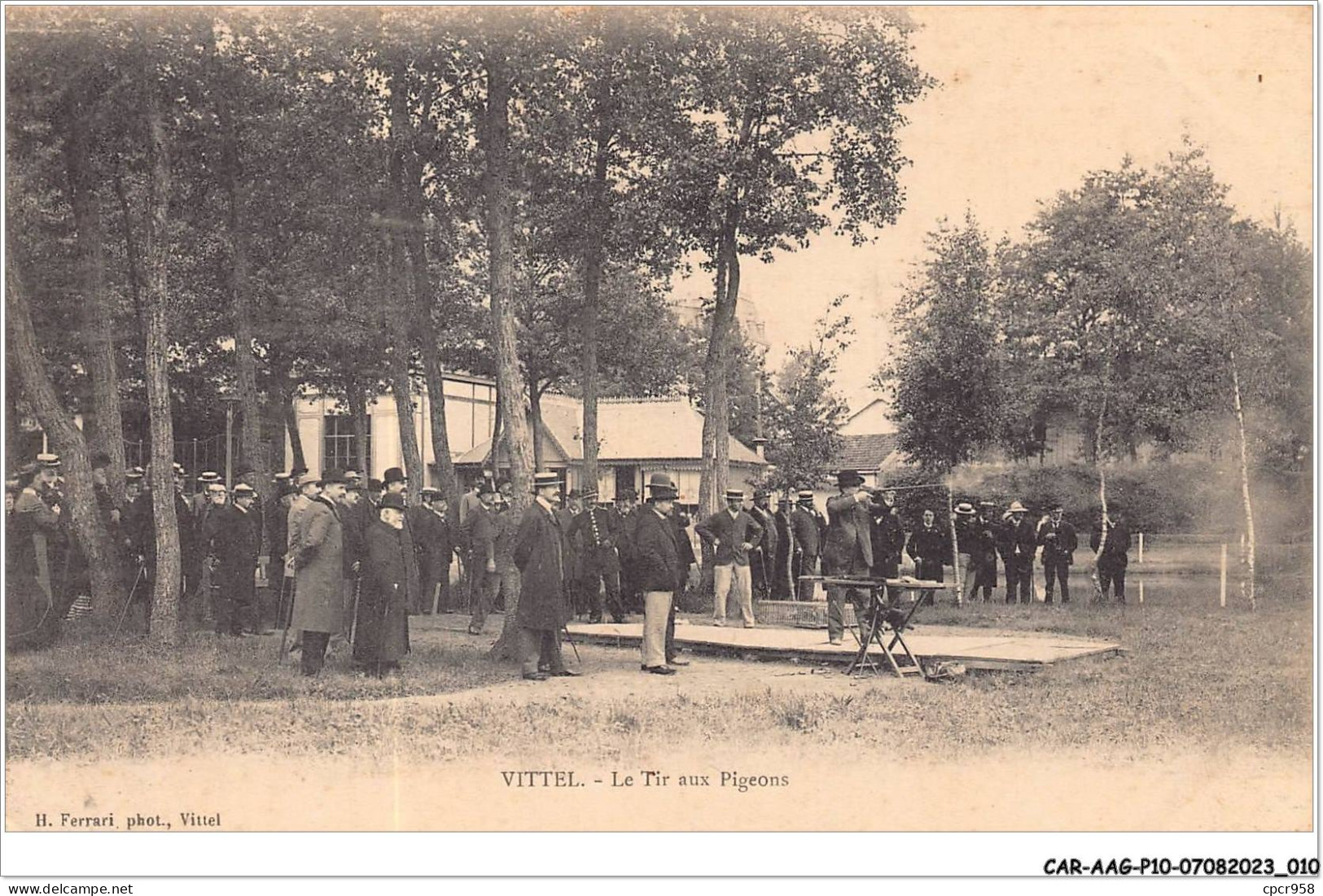 CAR-AAGP10-88-0897 - VITTEL - Le Tir Aux Pigeons - Contrexeville