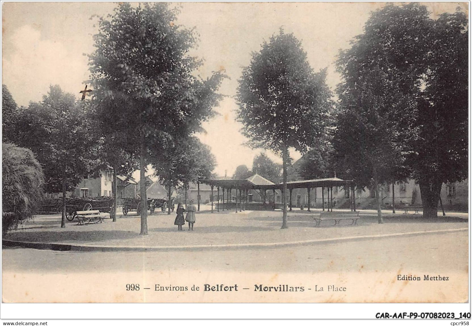 CAR-AAFP9-90-0825 - Environs De BELFORT - MORVILLARS - La Place  - Belfort - Città