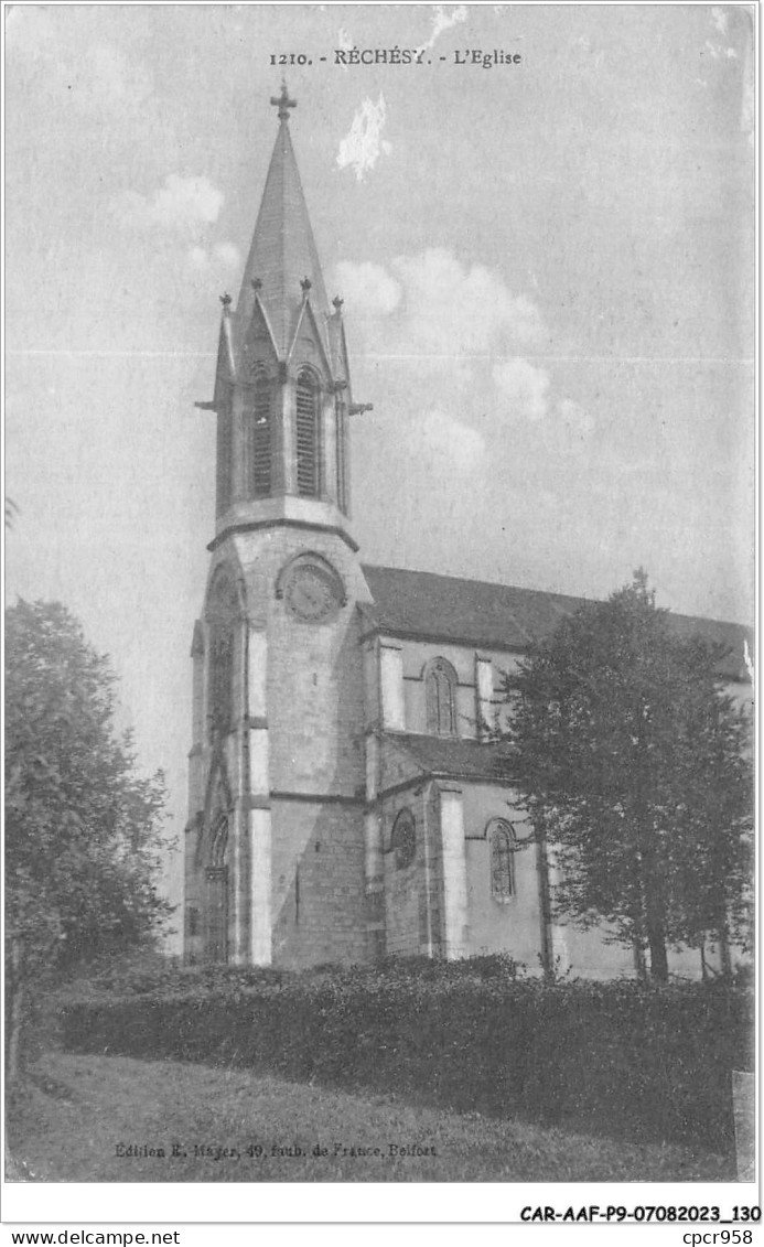 CAR-AAFP9-90-0820 - RECHESY - L'église  - Sonstige & Ohne Zuordnung