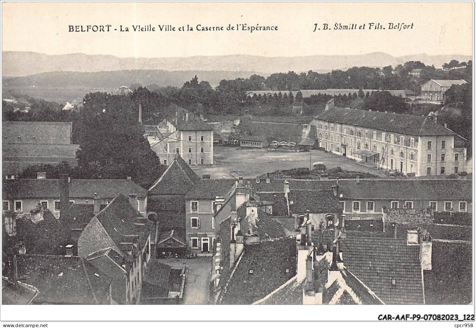 CAR-AAFP9-90-0816 - BELFORT - La Vieille Et La Caserne De L'éspérance  - Belfort - Città