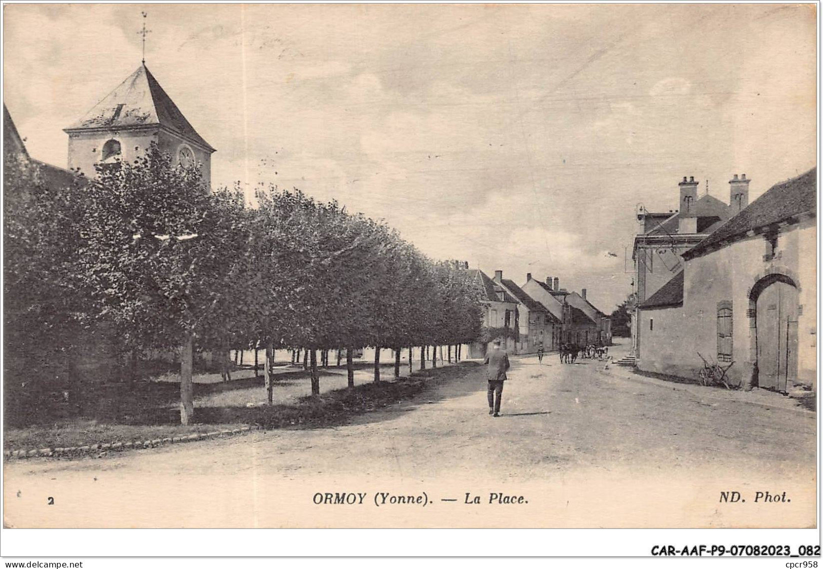 CAR-AAFP9-89-0796 - ORMOY - La Place - Autres & Non Classés