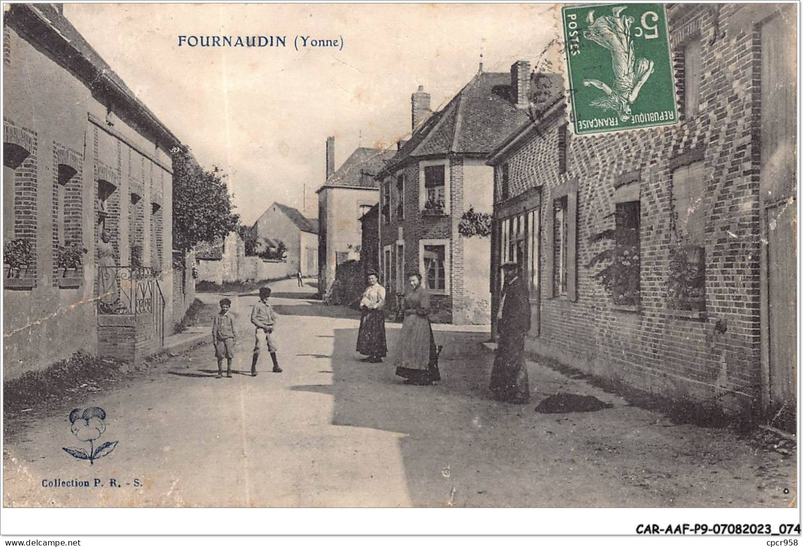 CAR-AAFP9-89-0792 - FOURNAUDIN - Carte Vendue En L'etat - Autres & Non Classés