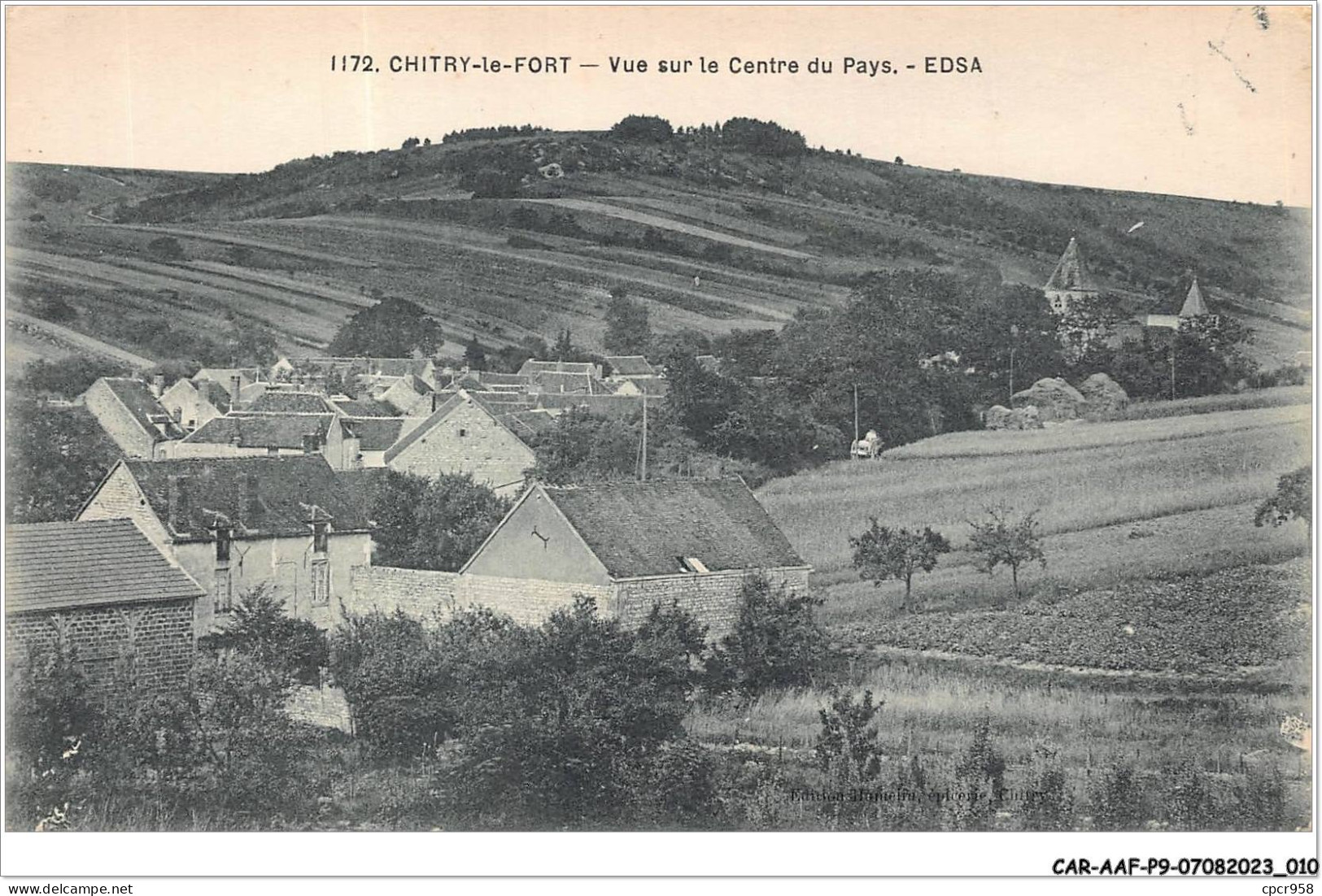 CAR-AAFP9-89-0760 - CHITRY-LE-FORT - Vue Sur Le Centre Du Pays - Edsa - Sonstige & Ohne Zuordnung