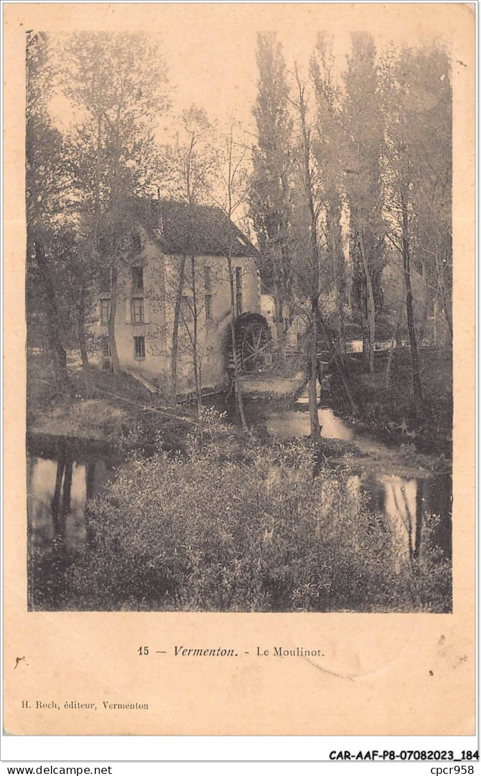 CAR-AAFP8-89-0752 - VERMENTON - Le Moulinot - Batiment Avec Une Roue A Eau - Vermenton