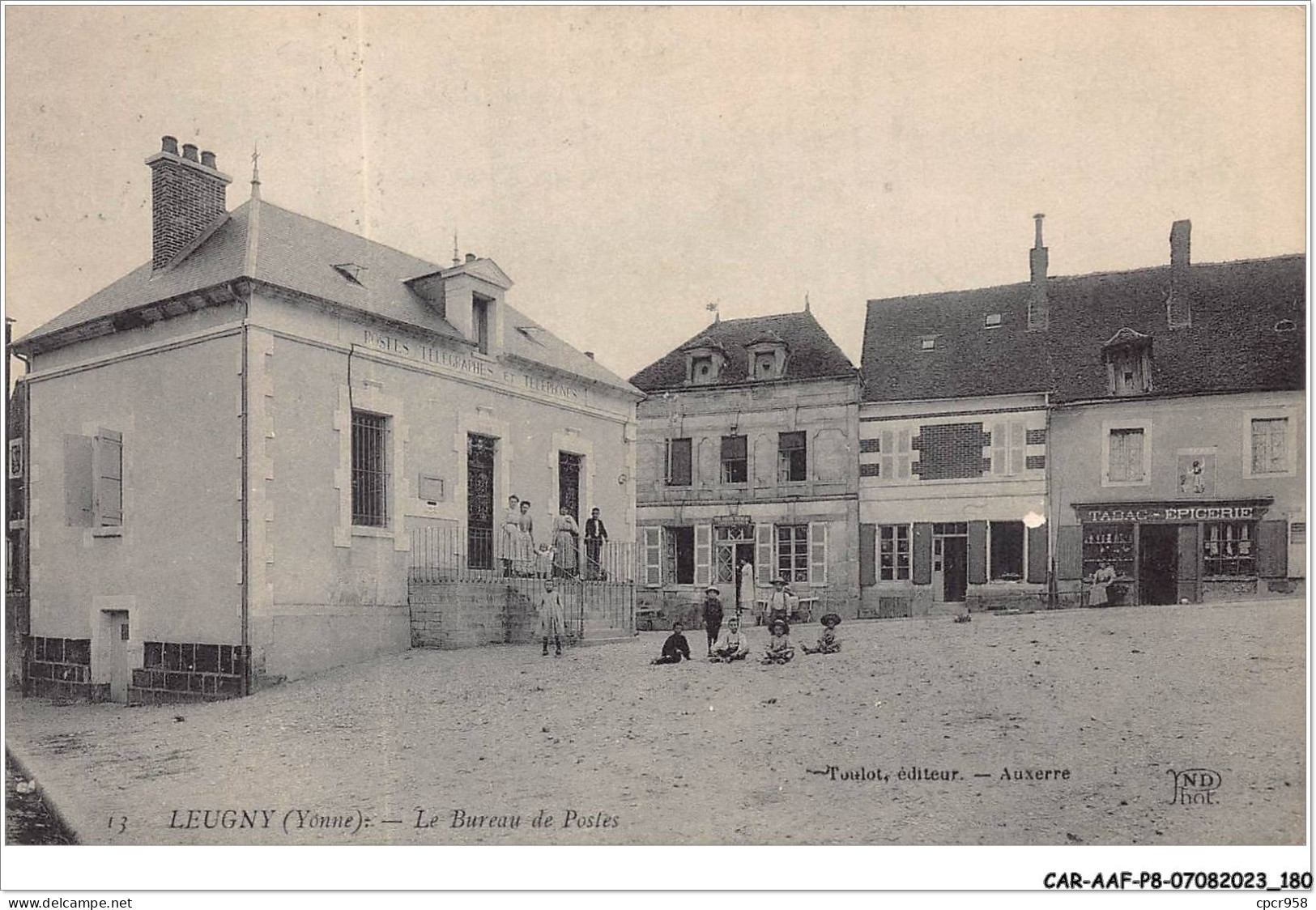 CAR-AAFP8-89-0750 - LEUGNY - Le Bureau De Postes - Autres & Non Classés