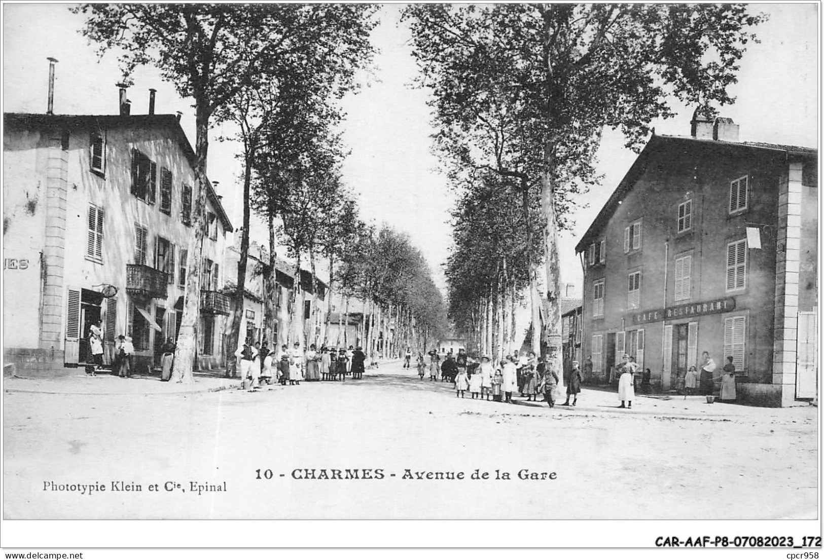 CAR-AAFP8-88-0746 - CHARMES - Avenue De La Gare - Charmes