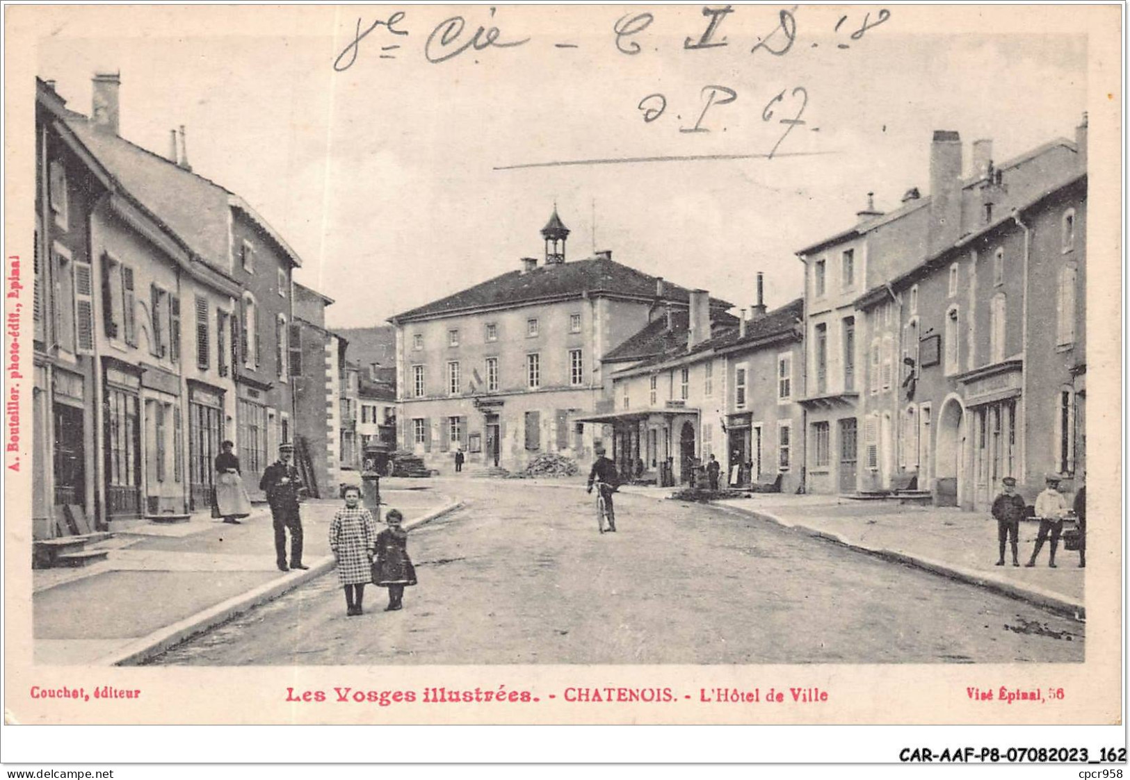 CAR-AAFP8-88-0741 - CHATENOIS - L'hôtel De Ville - Chatenois