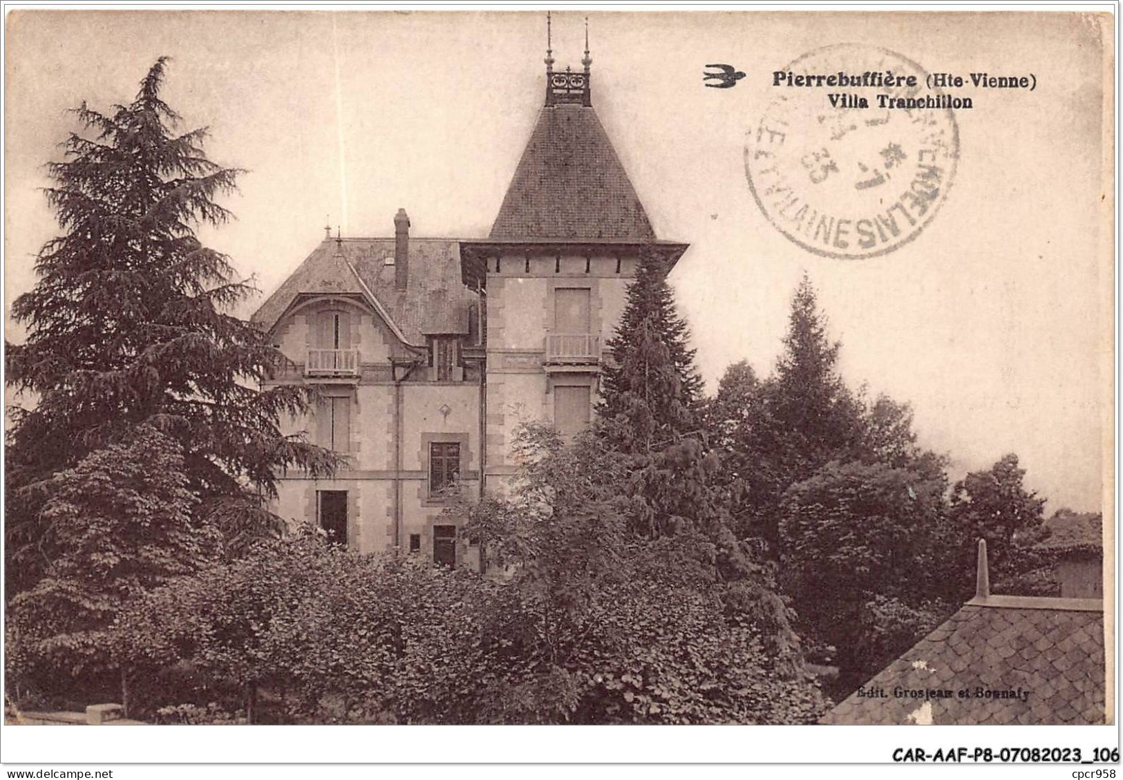 CAR-AAFP8-87-0713 - PIERREBUFFIERE - Villa Tranchillon - Pierre Buffiere