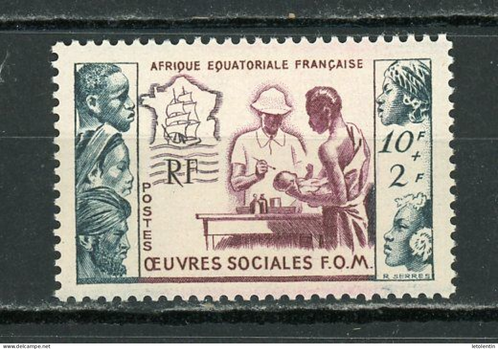 AEF -   POUR LES OEUVRES SOCIALES -  N° Yvert  227** - Unused Stamps