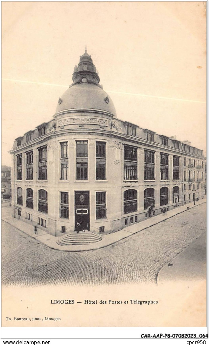 CAR-AAFP8-87-0692 - LIMOGES - Hôtel Des Postes Et Télégraphes - Limoges