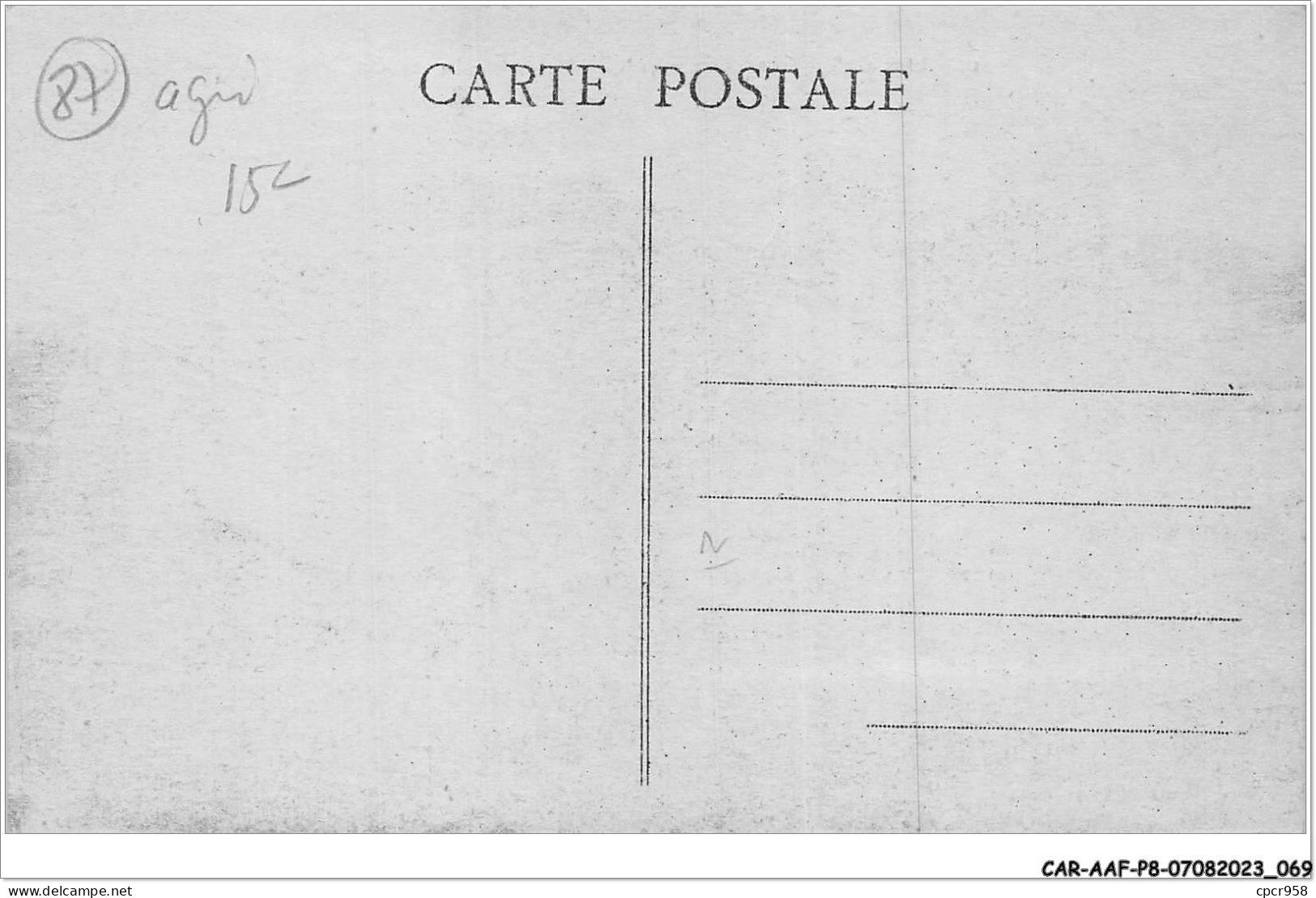 CAR-AAFP8-87-0694 - LIMOGES - Scènes Pittoresques - La Moisson - Agriculture - Limoges