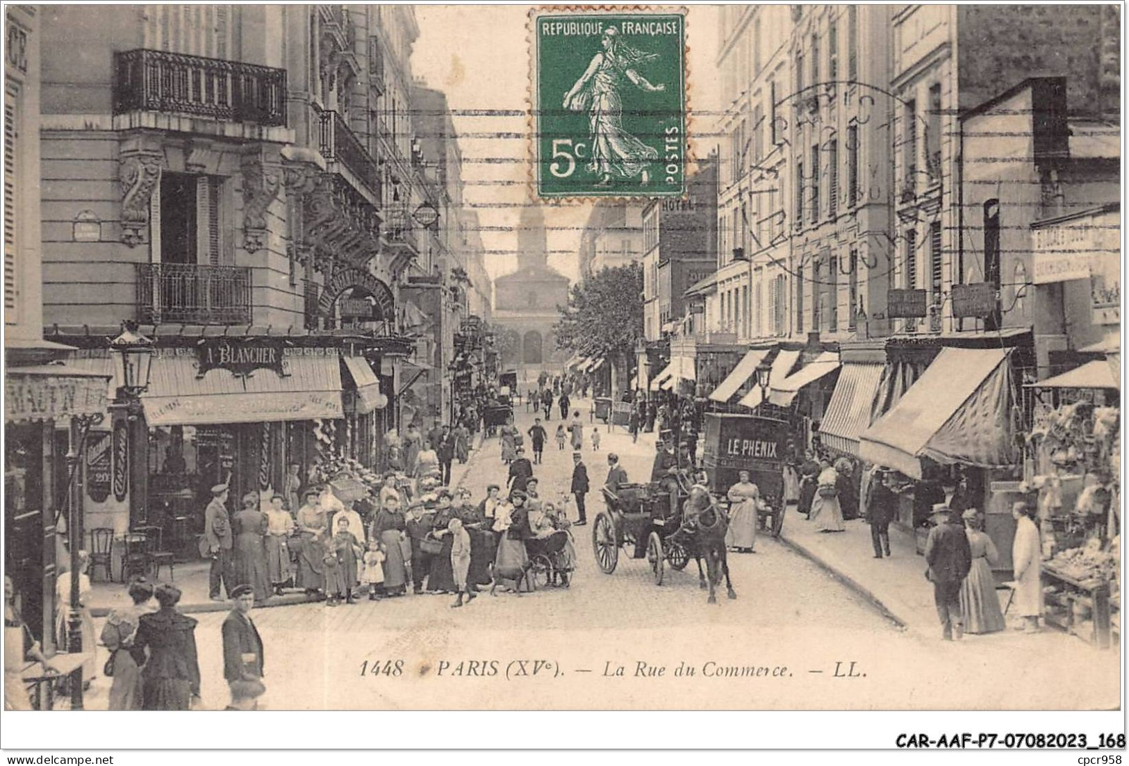 CAR-AAFP7-75-0641 - PARIS XV - La Rue Du Commerce - Paris (15)