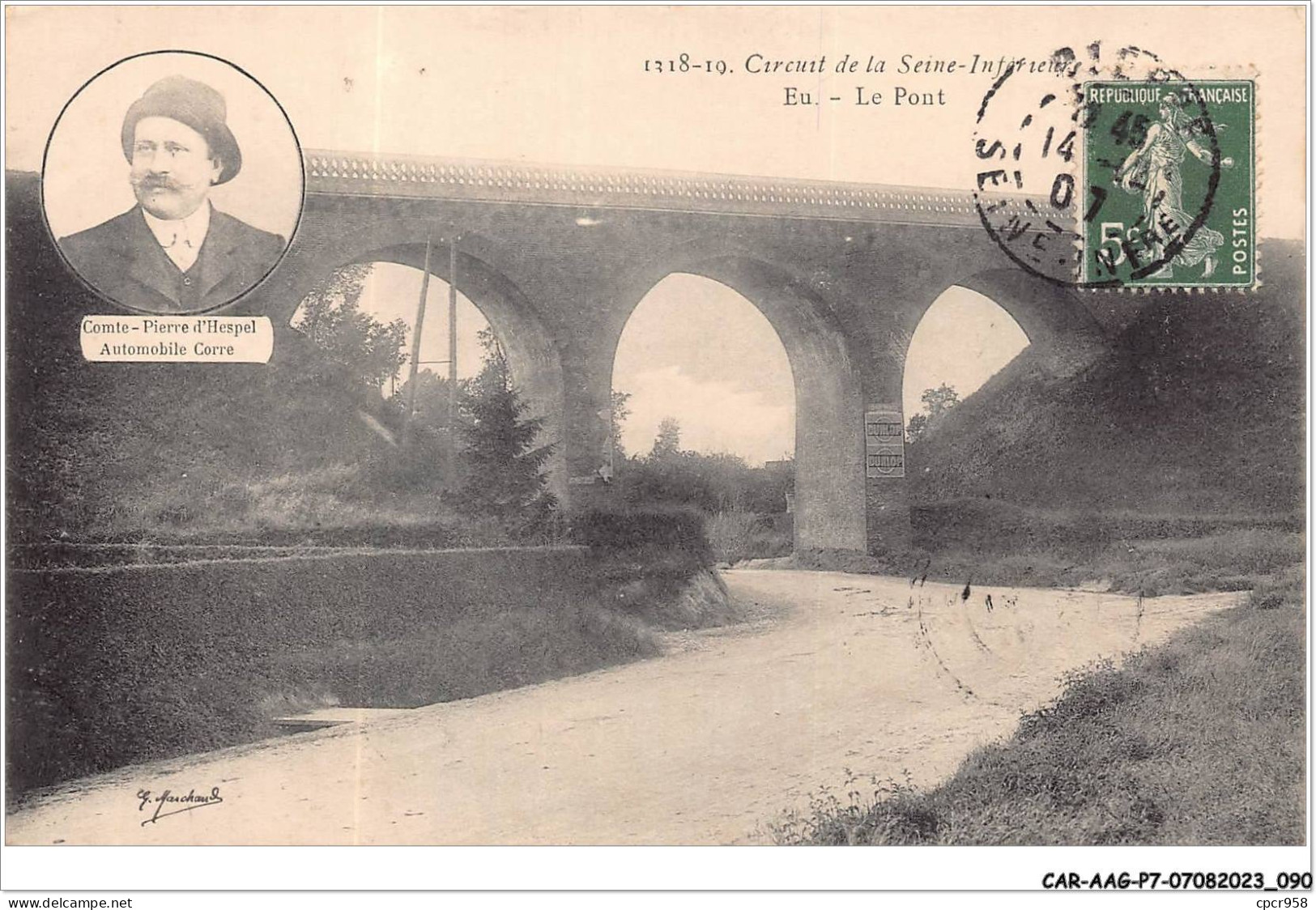 CAR-AAGP7-76-0616 - Circuit De La Seine-inferieure - EU - Le Pont  - Sonstige & Ohne Zuordnung