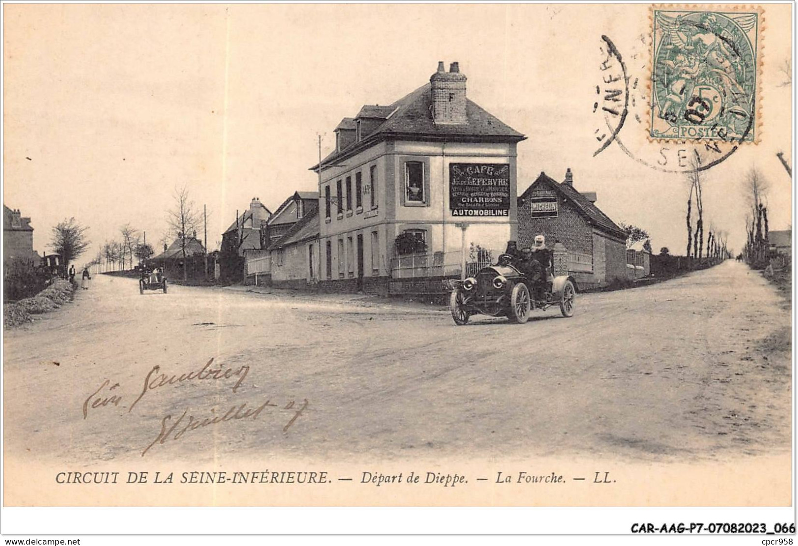 CAR-AAGP7-76-0604 - CIRCUIT DE LA SEINE-INFERIEURE - Depart De Dieppe - La Fourche  - Sonstige & Ohne Zuordnung